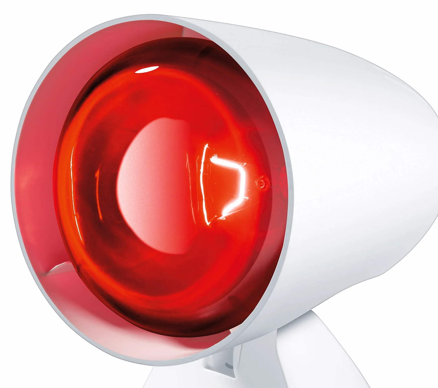 Sanitas SIL 06 Lampa na podczerwień, kojące ciepło wspomagające proces leczenia w przypadku przeziębienia, bólu mięśni lub stawów, poprawa wyglądu skóry, z 5 kątami nachylenia