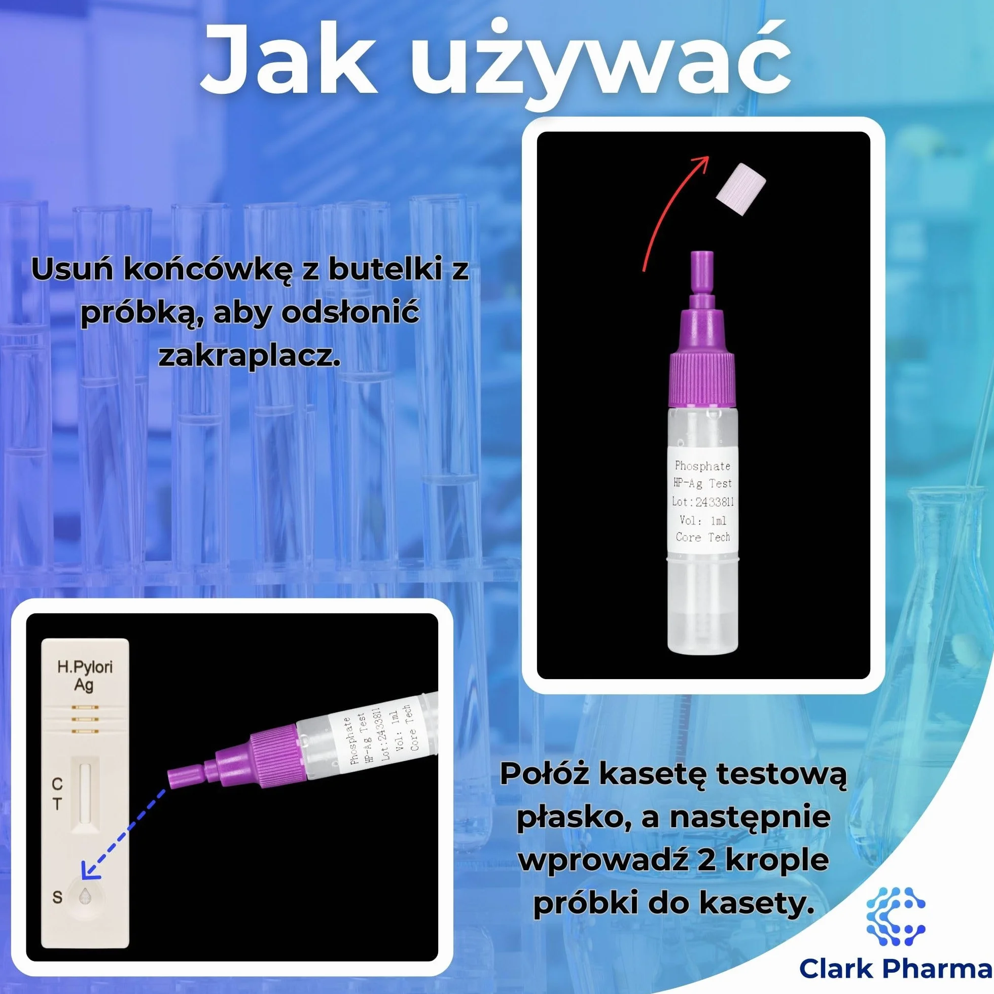 Testy na Wrzody Żołądka H. Pylori | Test Stolca na Zakażenie Helicobacter Pylori
