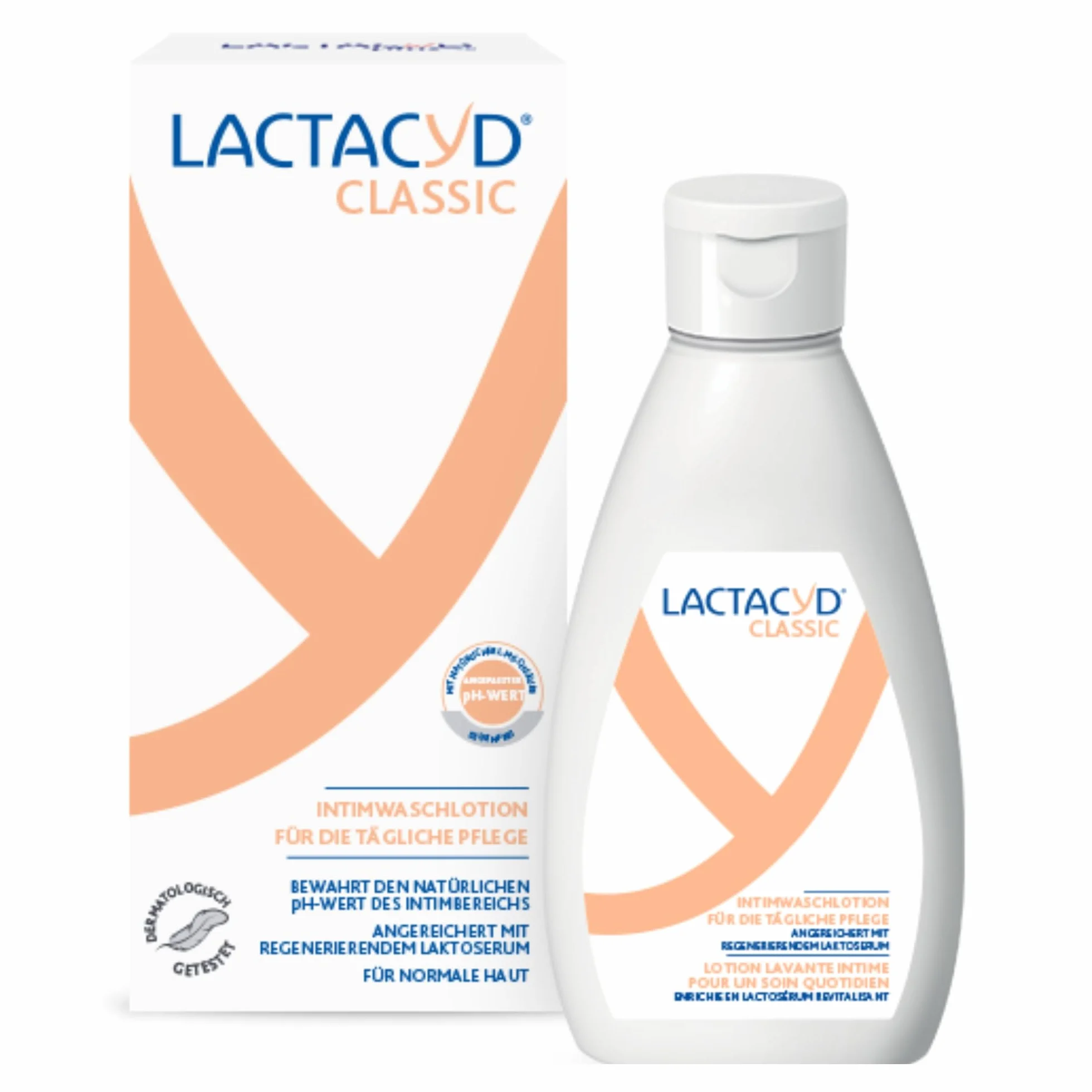Lactacyd® Classic balsam do mycia okolic intymnych – z dostosowanym pH i naturalnym kwasem L-mlekowym – sprawdzony klinicznie i potwierdzony – 200 ml