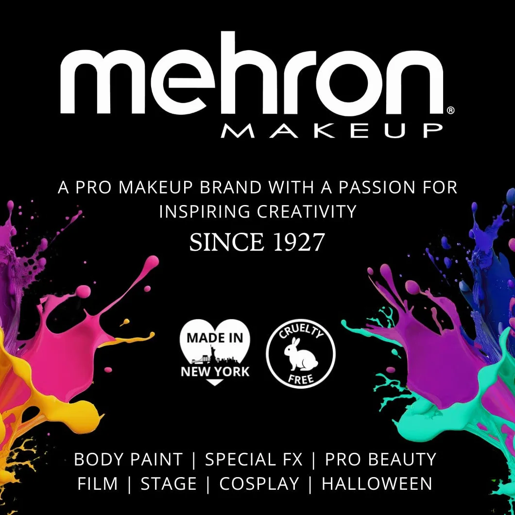 Mehron Inc. MTFX-N kolor czarnego zębów, Czarny, M