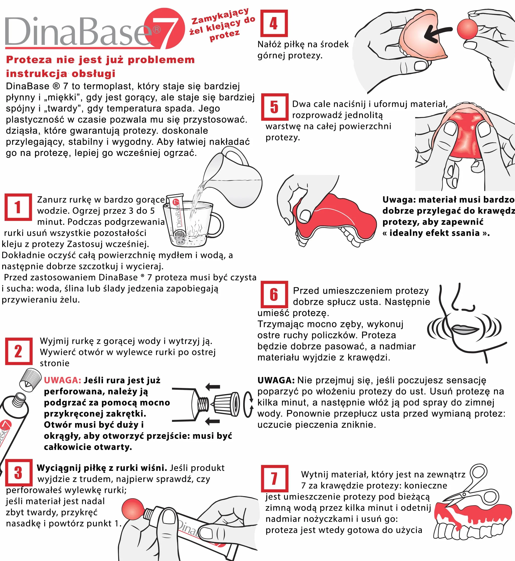 DINABASE 7 REBASAGE DENTARI FIXATIVE