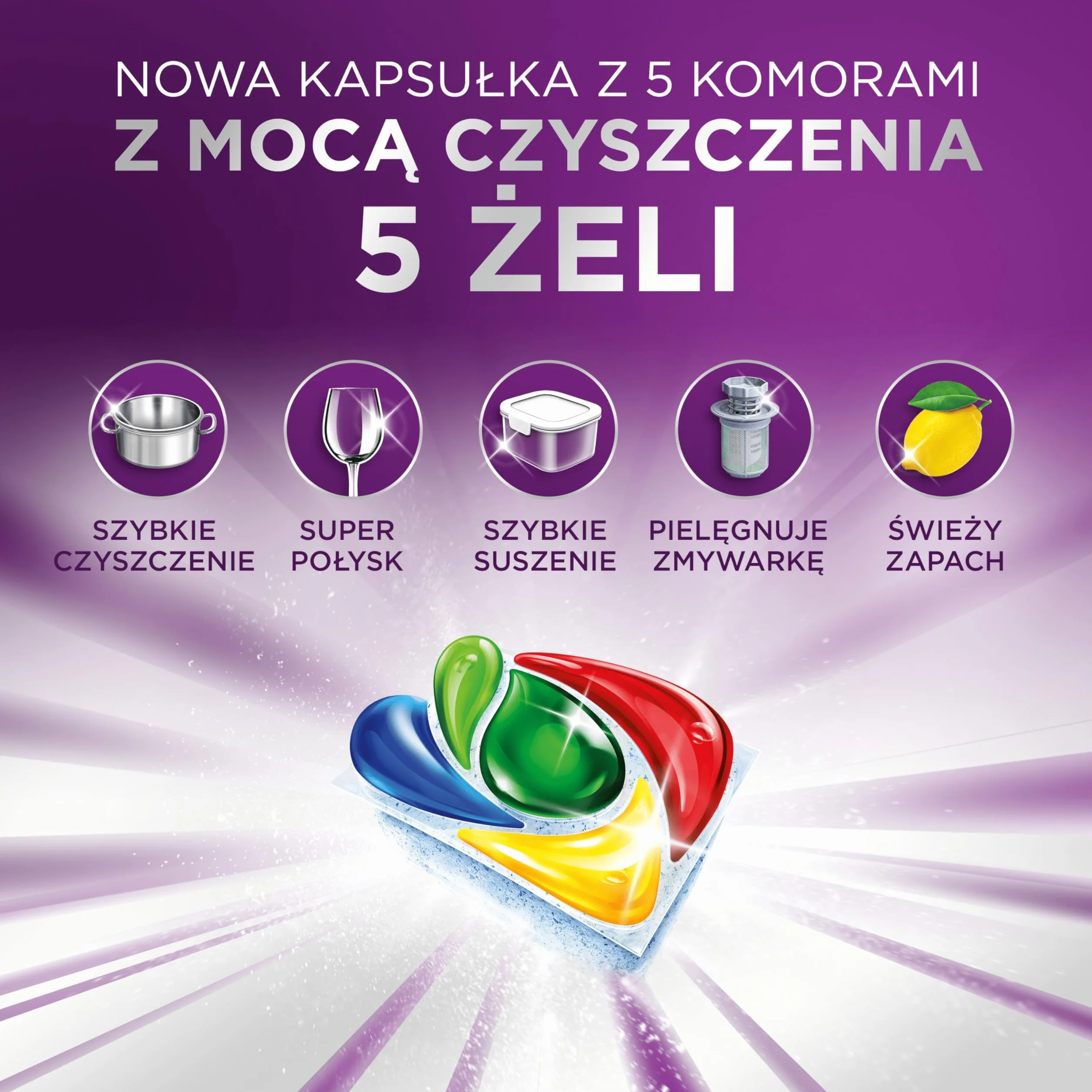 Fairy Platinum Plus Tabletki Do Zmywarki 30 Minute Miracle 74 X Środek Czyszczący