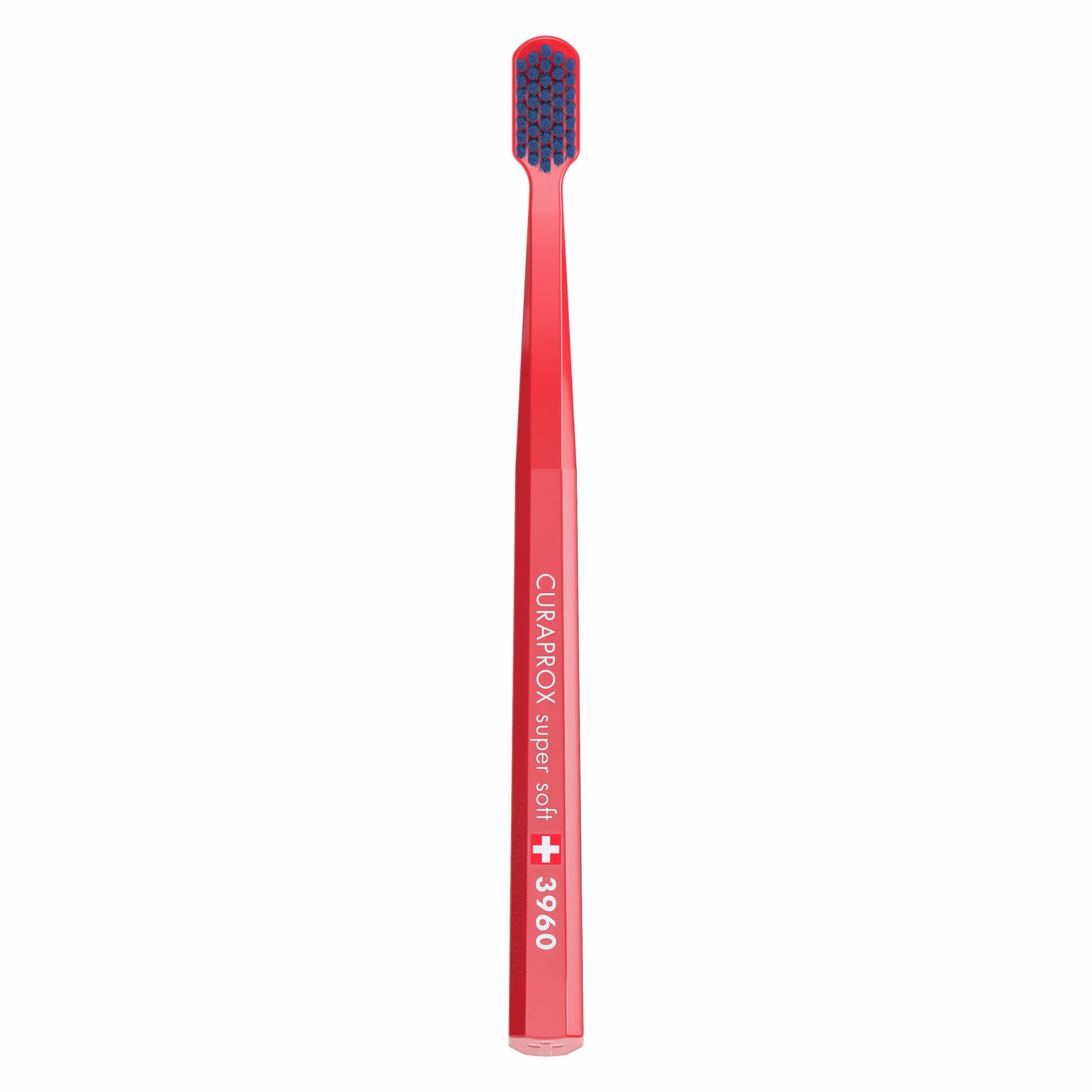 Curaprox CS 3960 Super Miękka Szczoteczka do zębów 0.12 mm, Czerwony/Niebieski