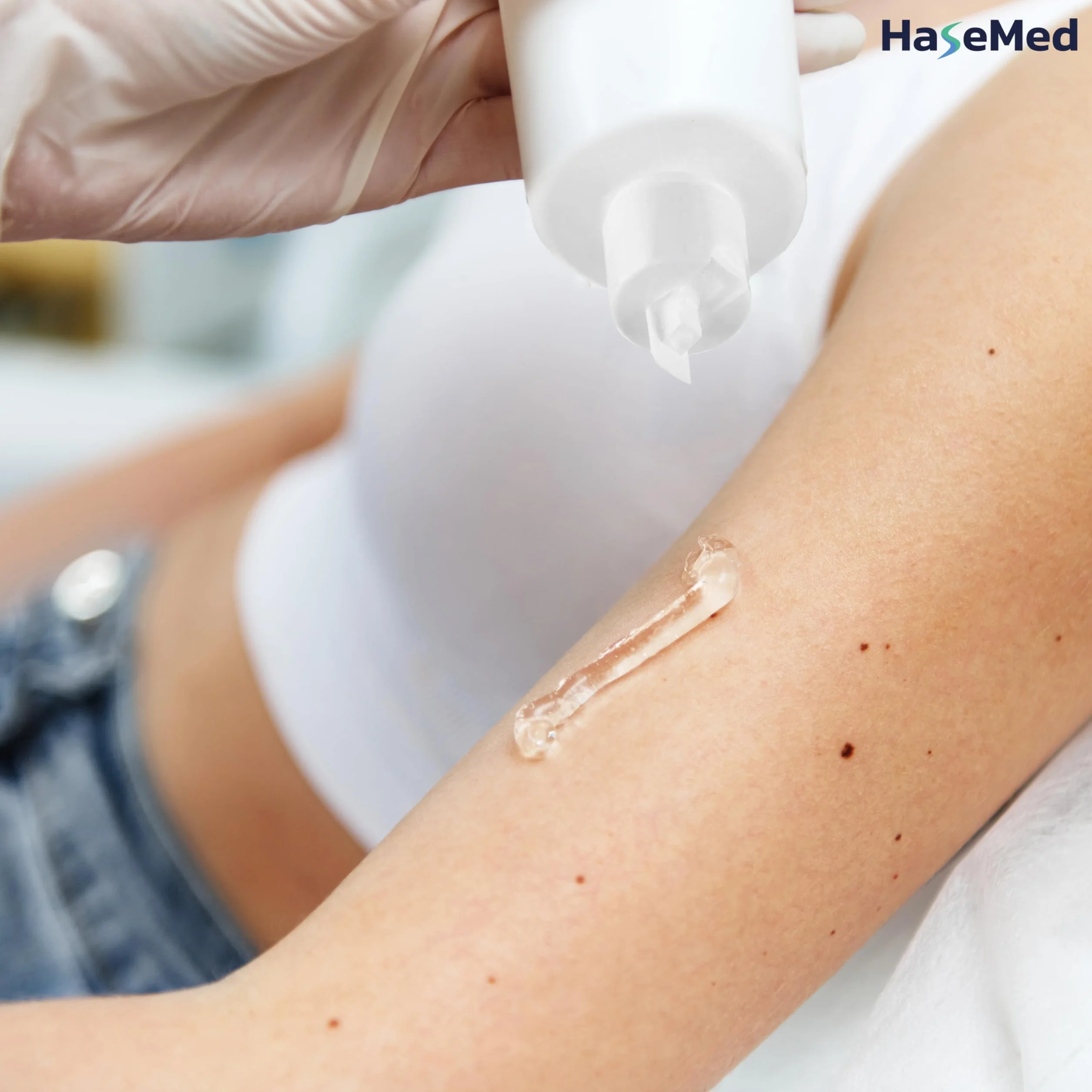 HaseMed żel ultradźwiękowy 500 ml, 1 sztuka – neutralny pH, przyjazny dla skóry i biokompatybilny żel zapewniający optymalną transmisję ultradźwięków. Idealny do badań ultrasonograficznych w praktyce