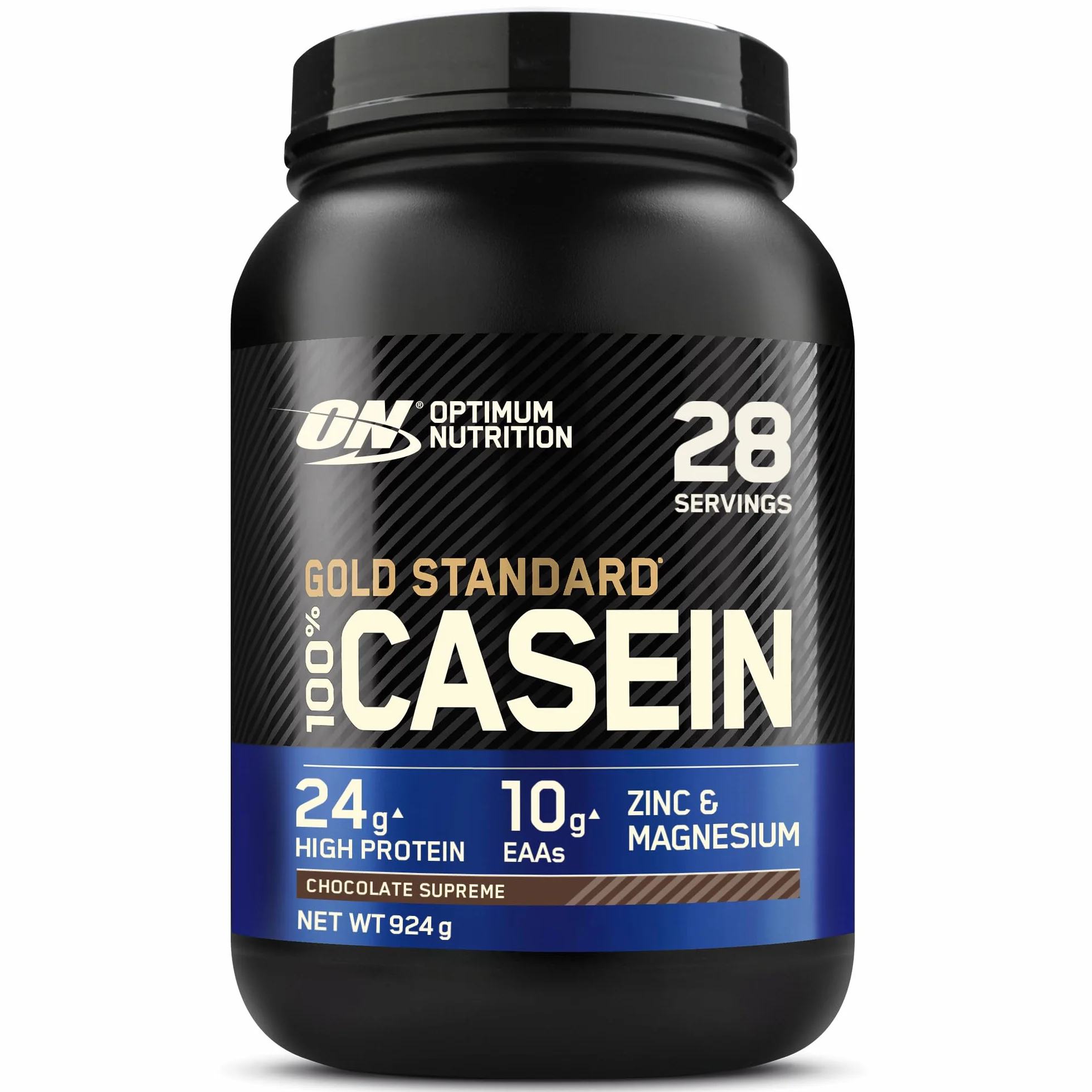 Optimum Nutrition Gold Standard 100% Casein Wolno przyswajalna odżywka na noc Chocolate Supreme 28 porcji 924 g