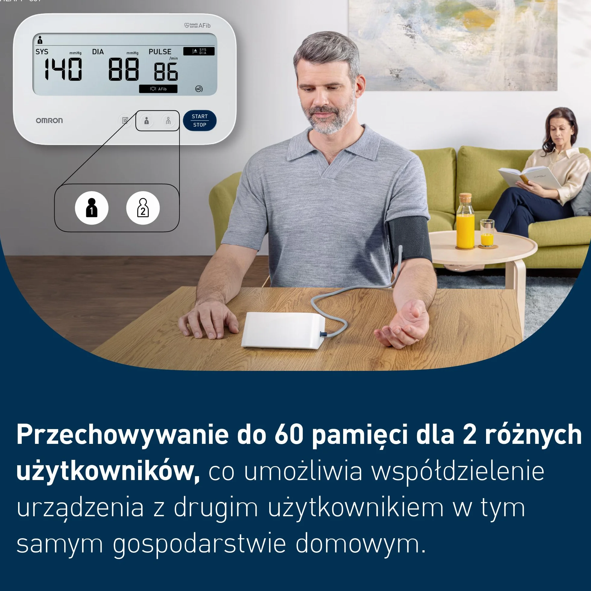 OMRON X3 Comfort AFib Ciśnieniomierz Naramienny, Zatwierdzone Klinicznie Urządzenie Mierzące Ciśnienie Krwi z Mankietem Intelli Wrap (22-42 cm), Precyzyjny Aparat do Mierzenia Ciśnienia