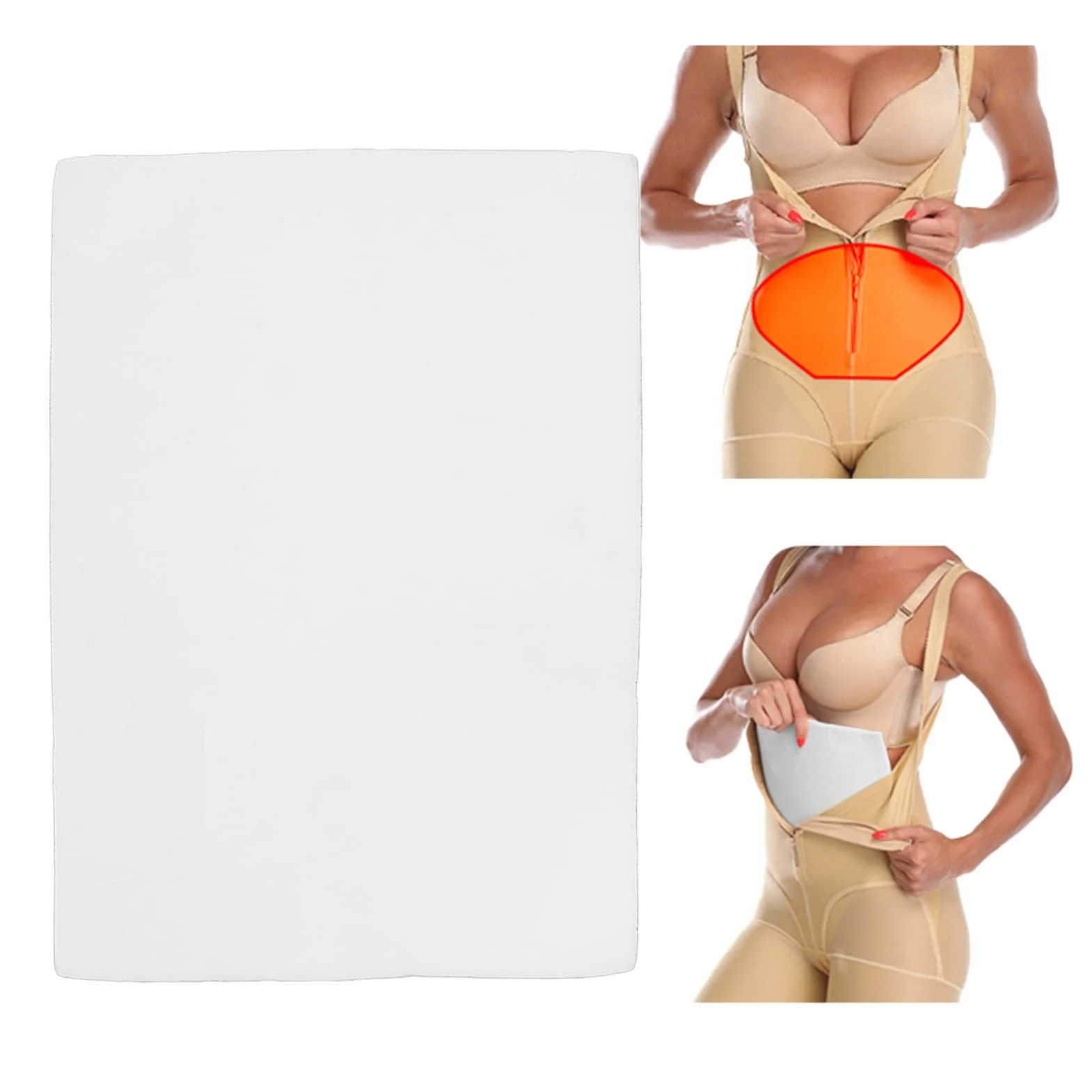 Lipo Foam Deska Brzucha Bardzo Gruba Super Miękka Post Chirurgia Liposukcja Talia Brzuch Wrap Deska na Ramiona Podbródek Brzuch
