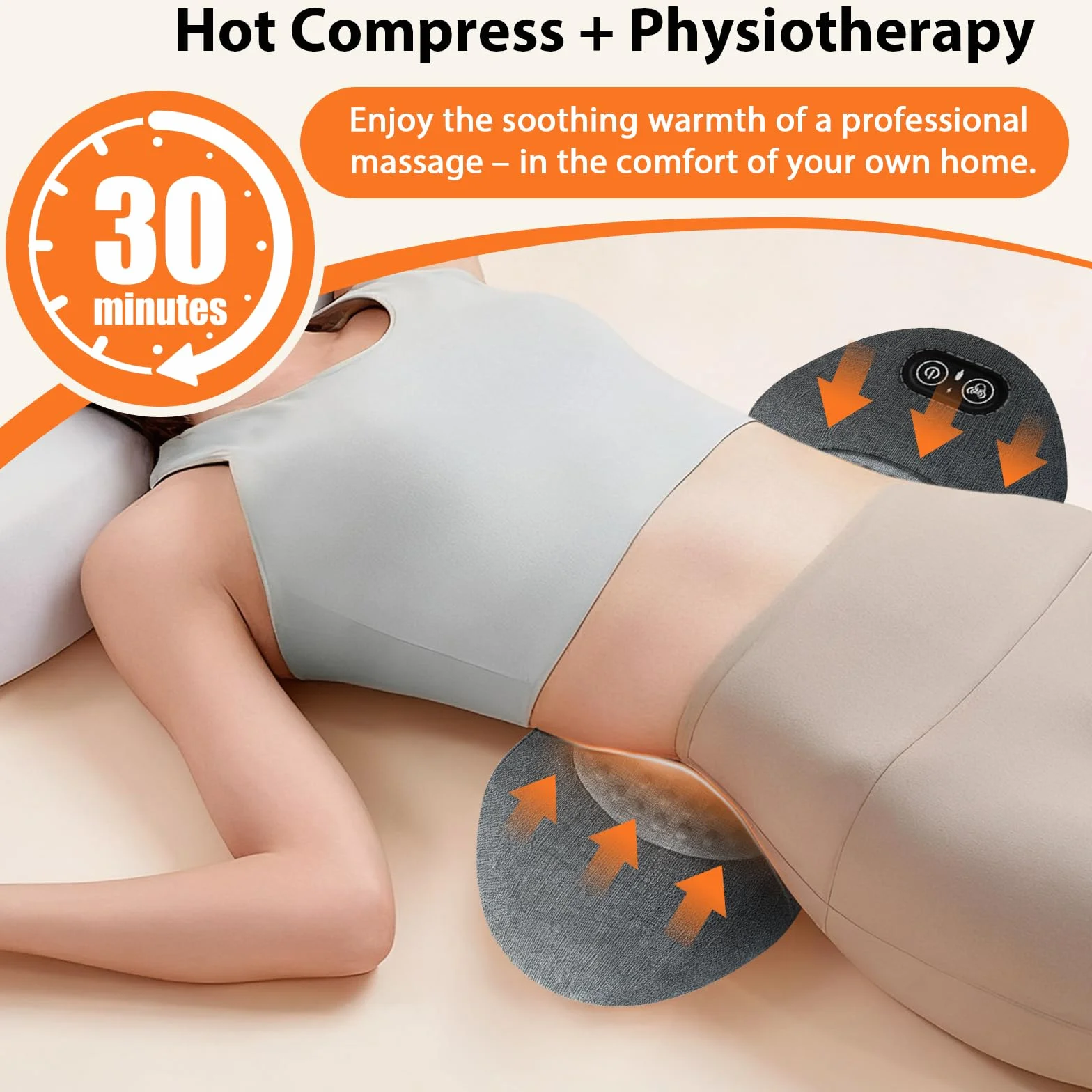 Urządzenie 3 w 1 do masażu pleców, Back Massage, elektryczne urządzenie do masażu kręgów lędźwiowych, elektryczne urządzenie trakcyjne do kręgosłupa lędźwiowego, urządzenie do masażu pleców z trakcją