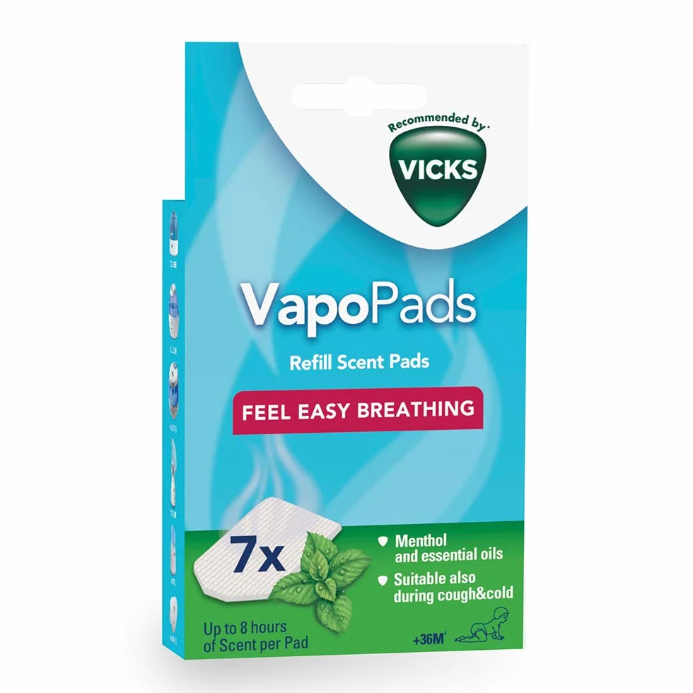 VapoPads Menthol Tabletki zapachowe z olejkami eterycznymi