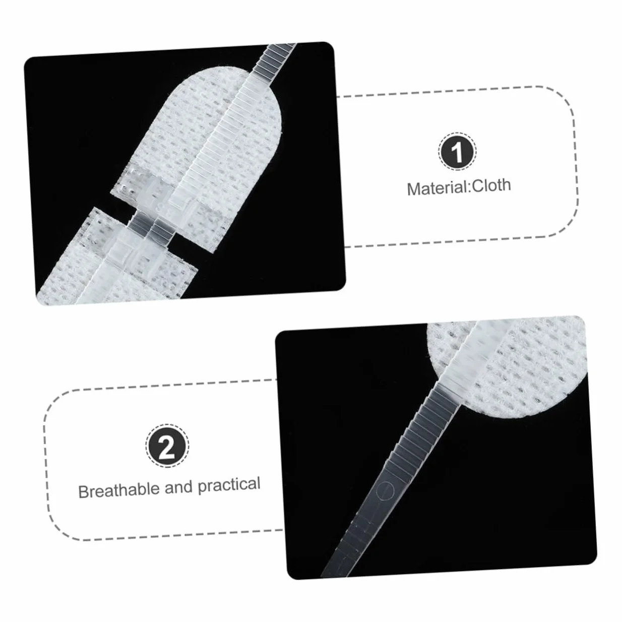 6 Sztuk Quick Stitch Zip Closure Bandages Butterfly Wound Care Strips Breathable Fabric for Finger Knuckle Injuries Portable Secure Adhesion Wound Closure