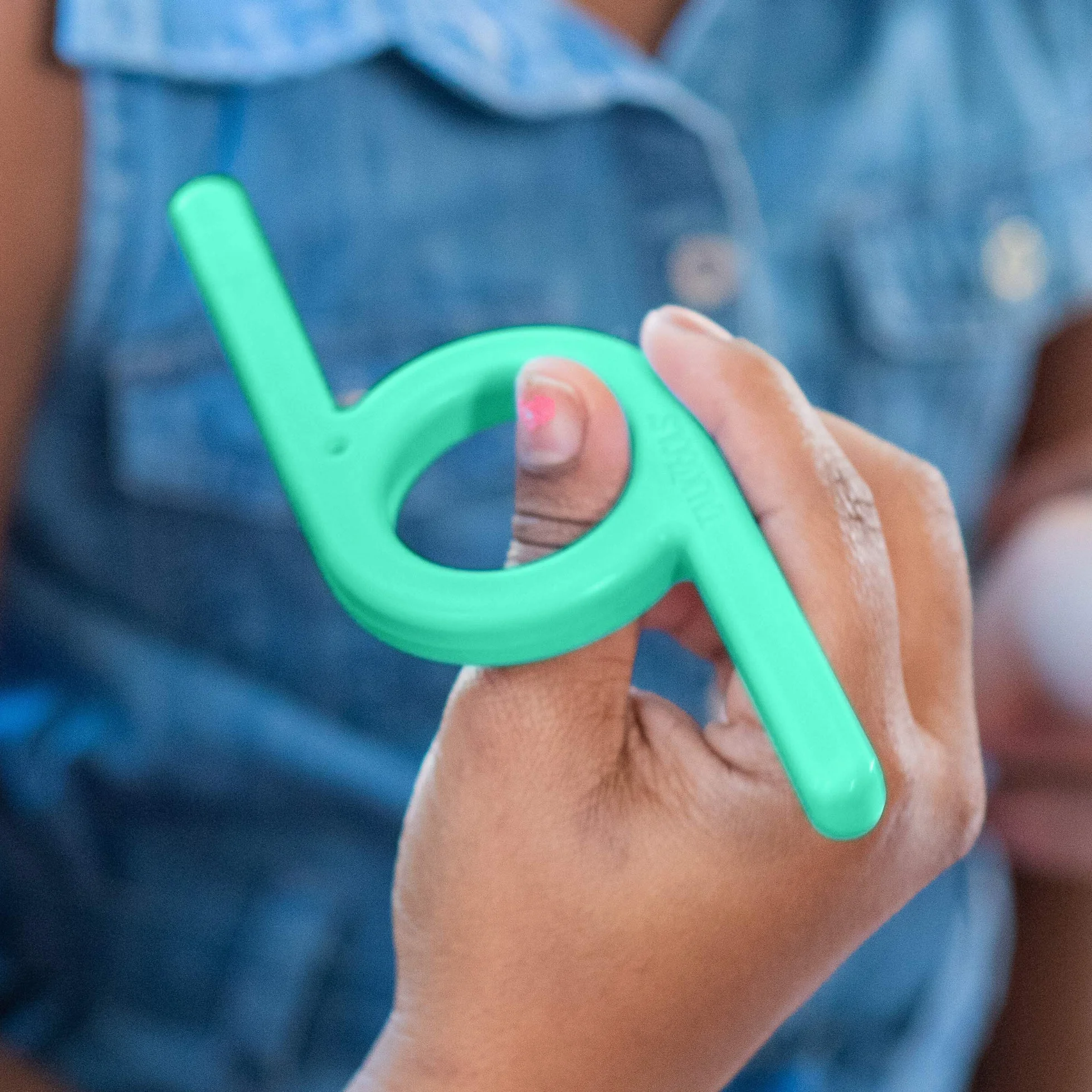TalkTools Chewy Combo Green and Purple - Oral Motor Sensory Tool dla małych dzieci i dzieci, poprawia żucie, gryzienie i przejrzystość mowy, alternatywa dla bezpiecznej i dotykowej terapii |