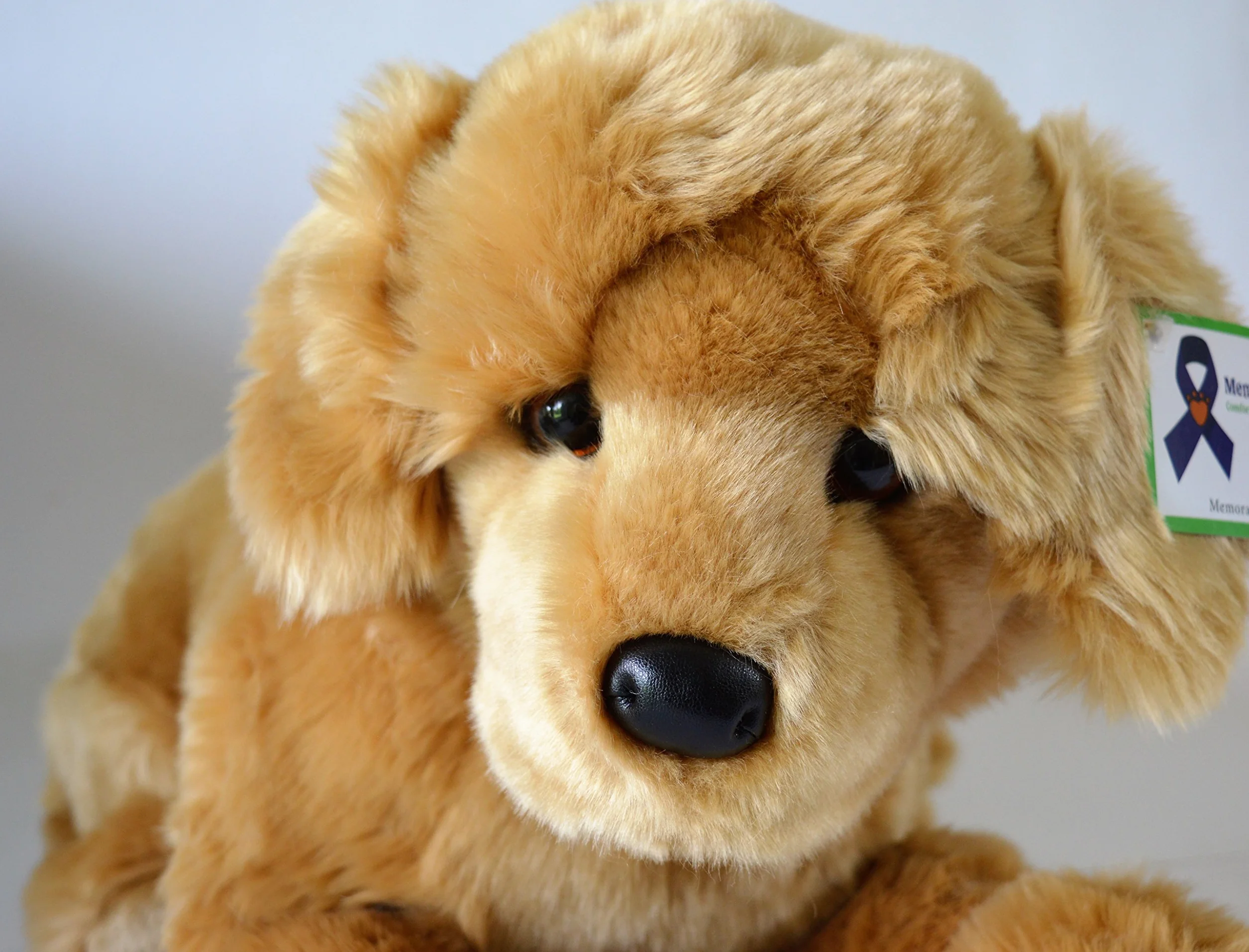 Memorable Pets Duża zabawka Golden Retriever - pluszak terapeutyczny dla osób z utratą pamięci z powodu starzenia się i opiekunów