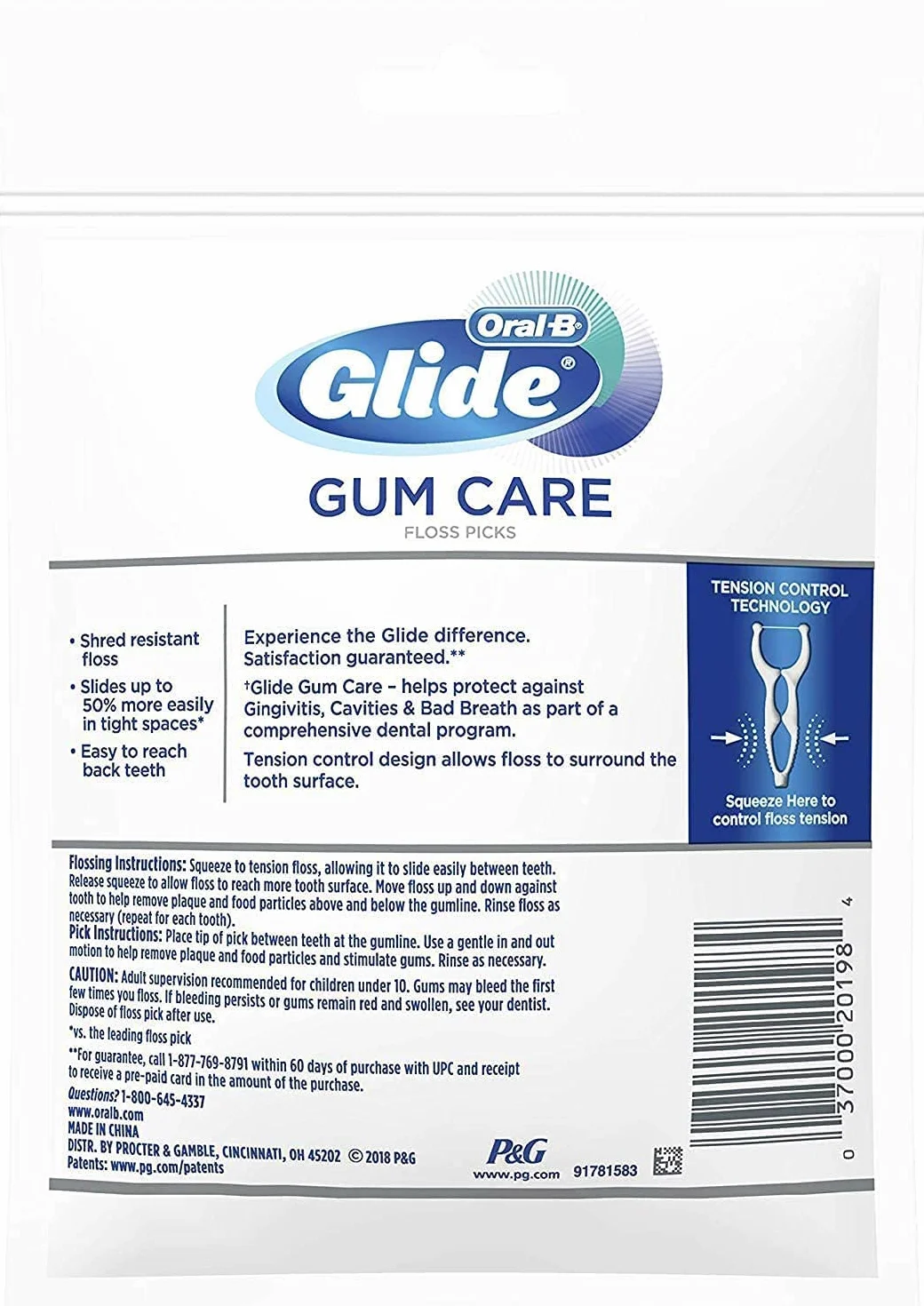Oral-B Oral B Glide Floss Picks - 30 ct - 2 sztuki