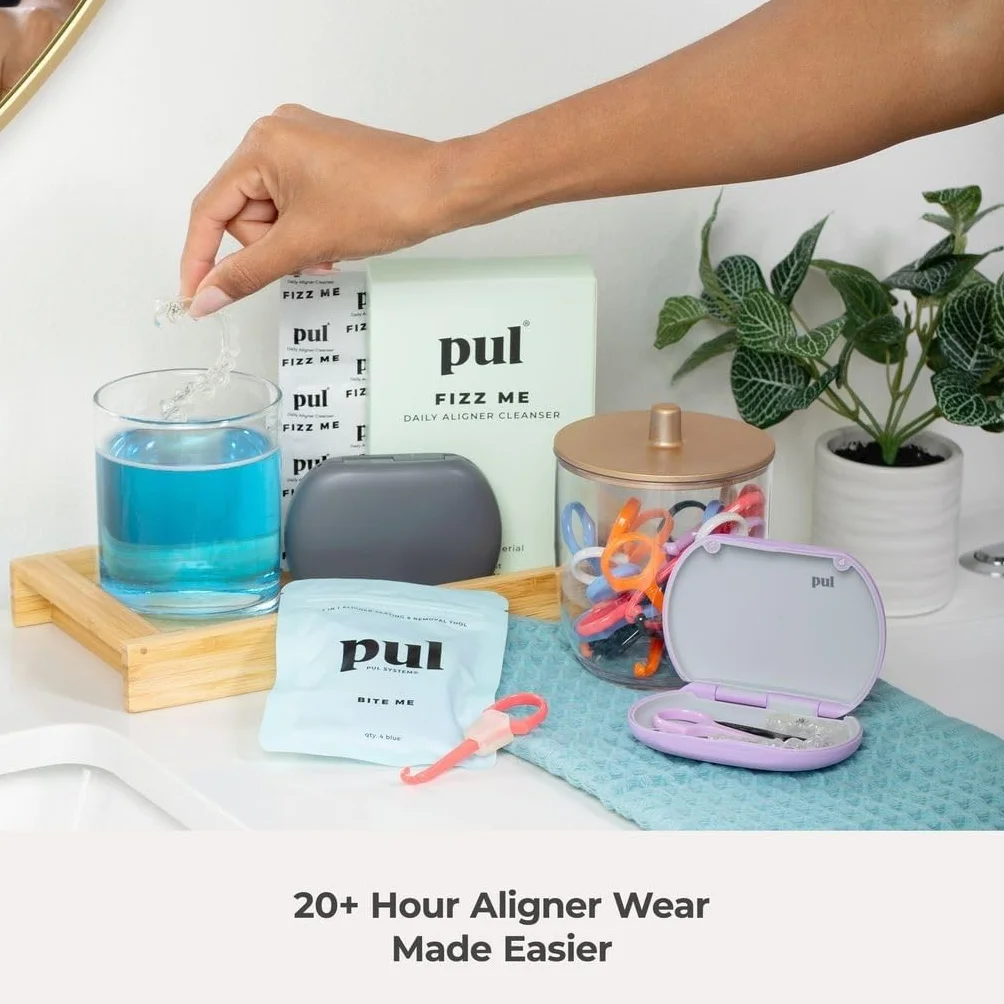 The Pull System - Clear Aligner Removal Antiy seating Tool -Clear Removable Braces