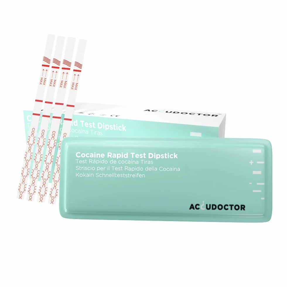 25 Accudoctor test narkotyków THC Konopie Marihuana 25 ng/ml Drug Test paski do szybkiego testowania paski testoweszybki zestaw do samodzielnego testowania leków Test na obecność narkotyków w moczu