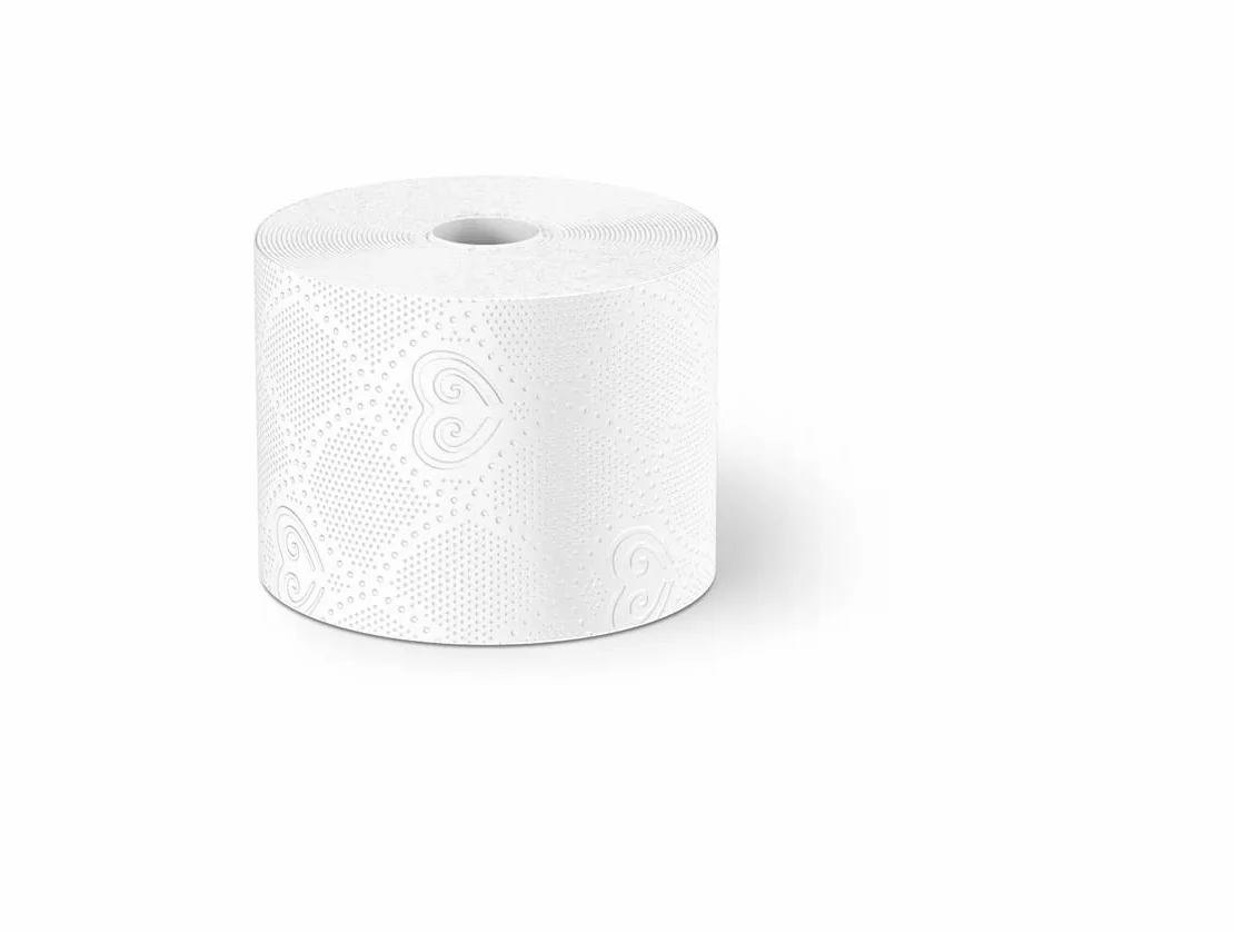 Papier toaletowy 3-warstwowy 40 rolek 160 listków biały