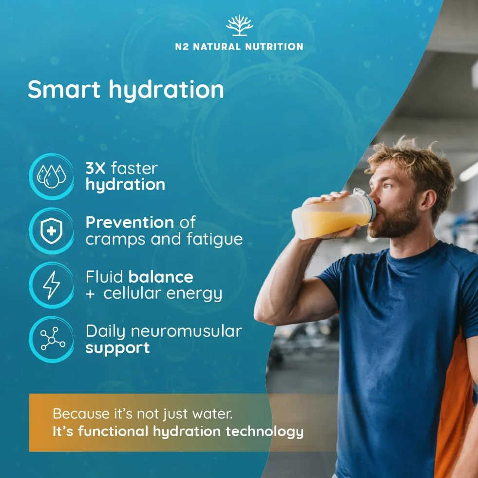 N2 Natural Nutrition Elektrolity Bez Cukru Napój Proszkowy 45 Dni Hydratacji