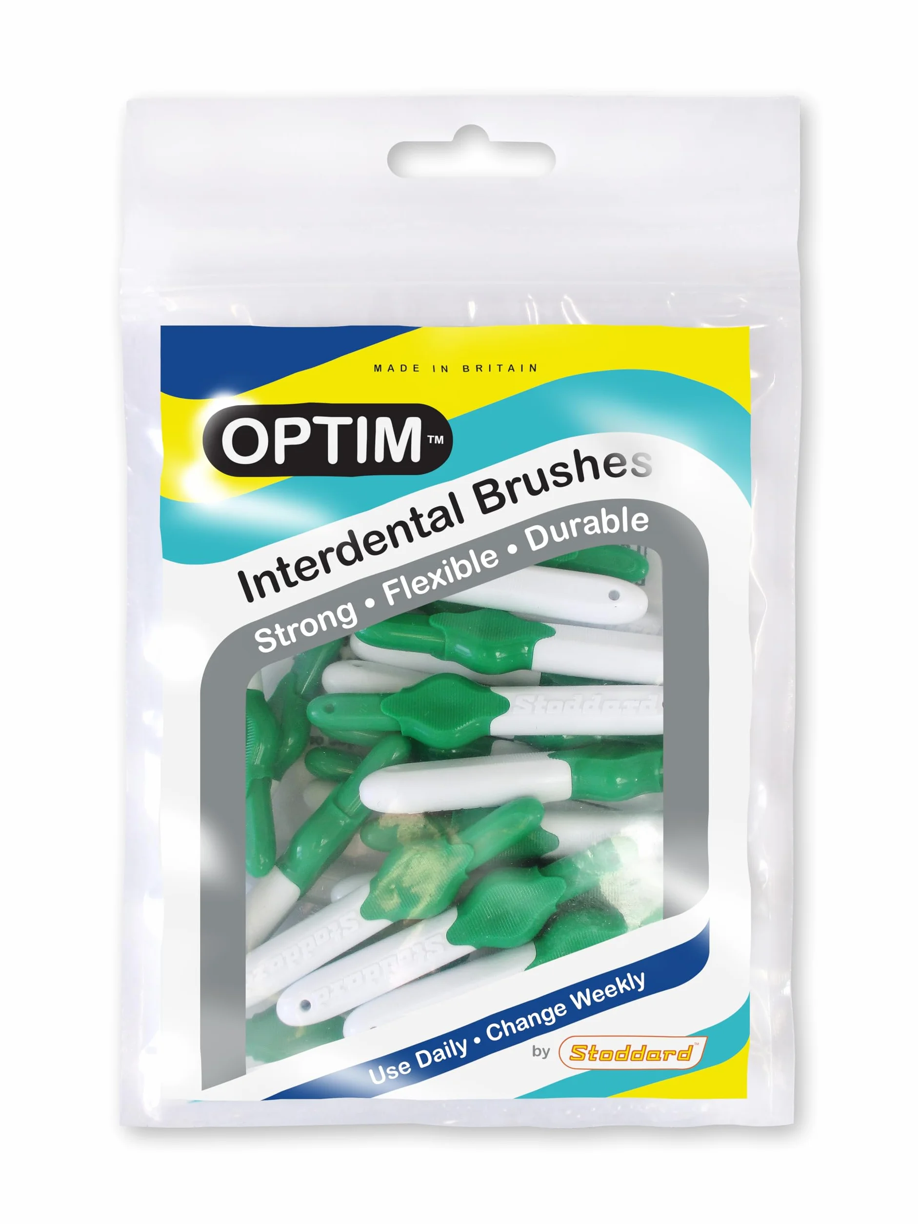 Stoddard Icon Green Standard Interdental Brushes - 25 Per Pack**G