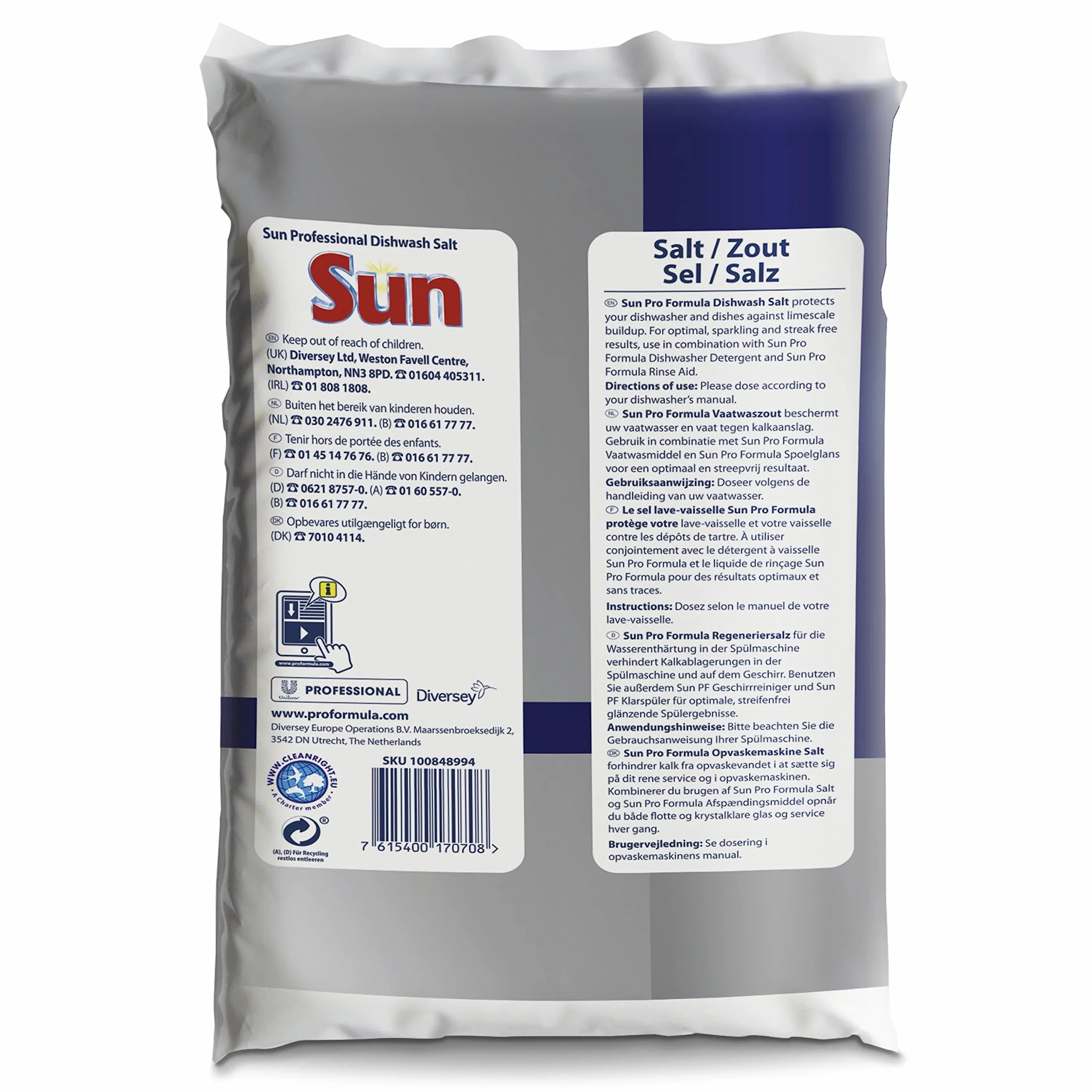 Sun Professional Professional 100848994 Sól Gruboziarnista, 2 kg