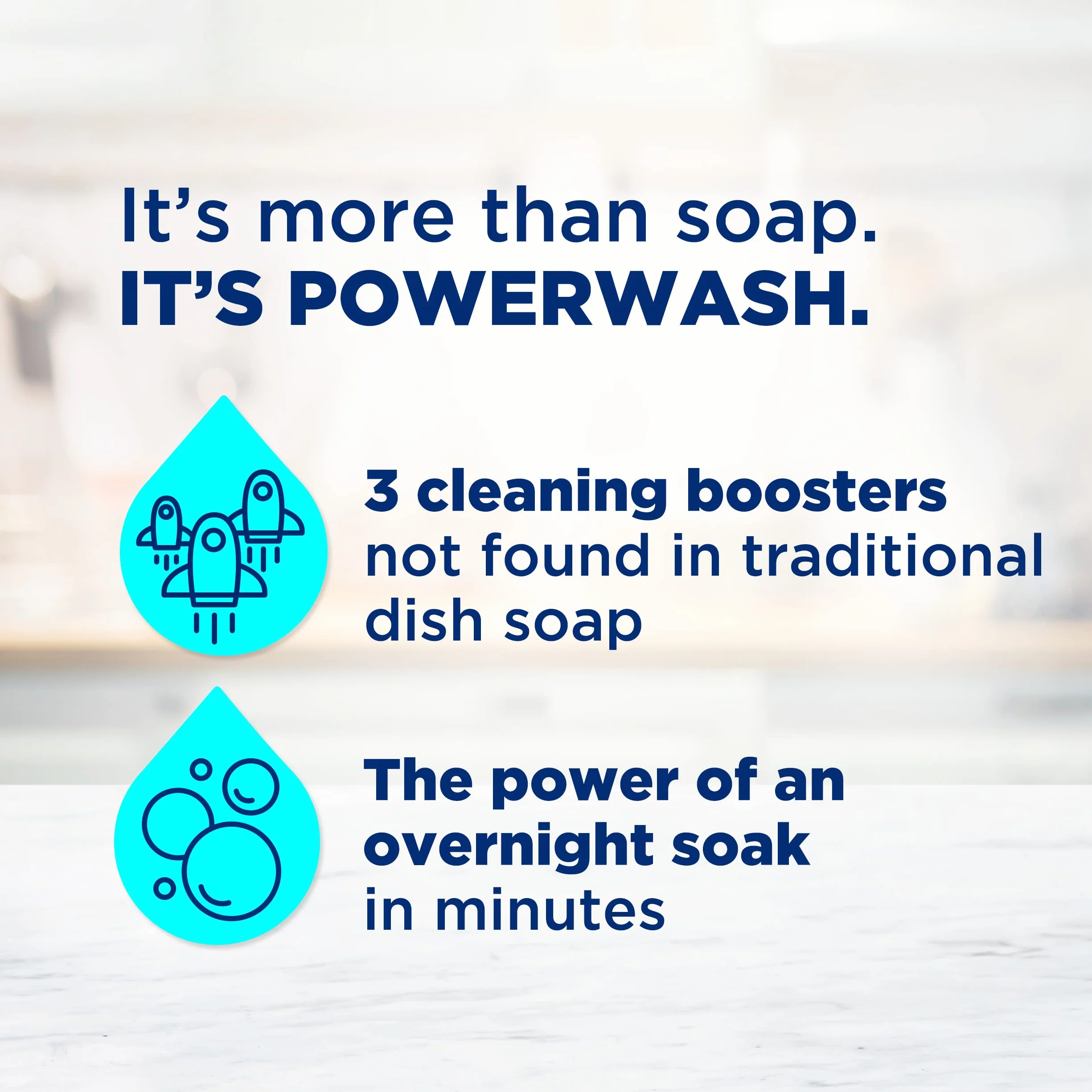 Ultra Free & Clear Powerwash Dish Spray Soap Pear Scent 16-oz