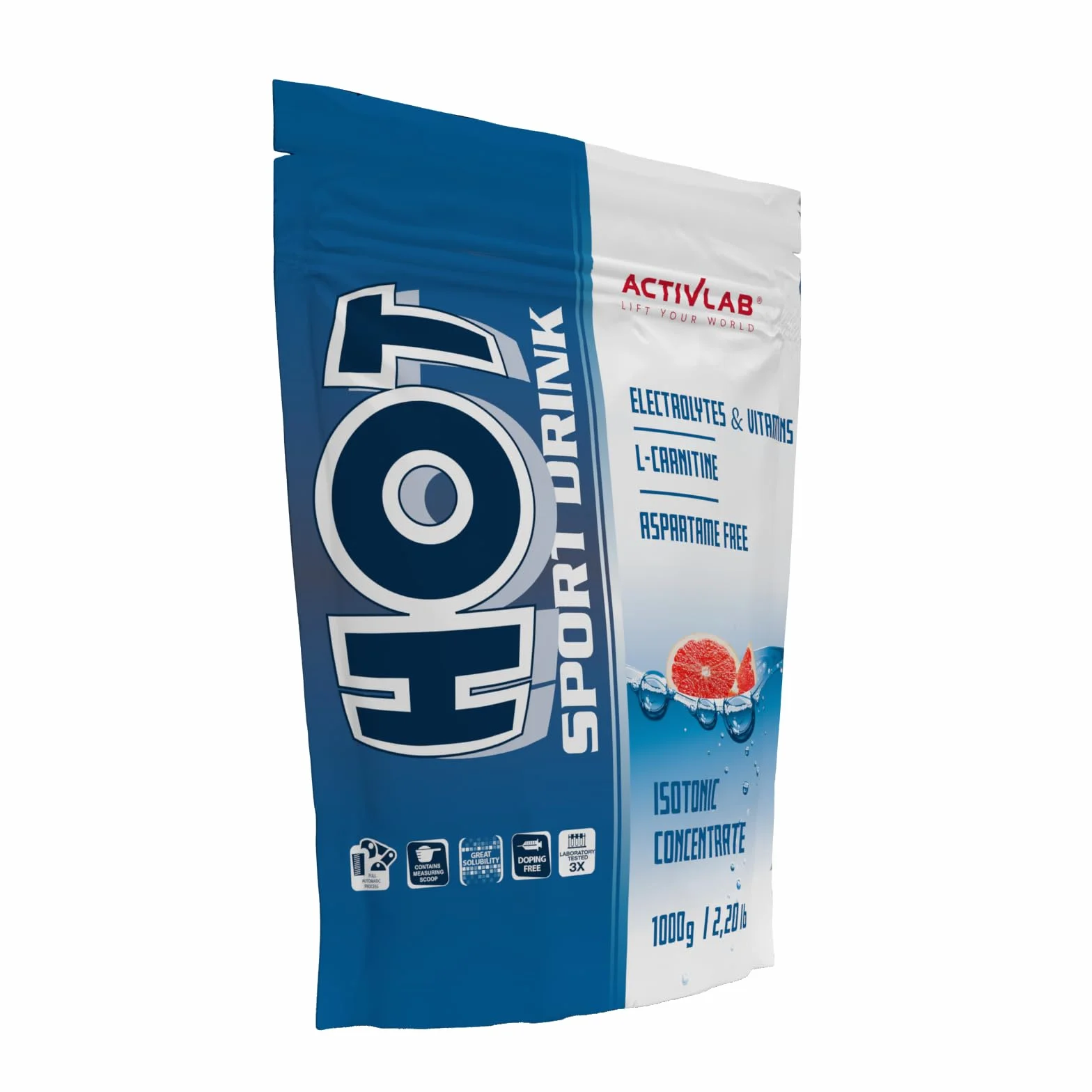 Activlab Hot Sport napój izotoniczny grejpfrut 1000 g