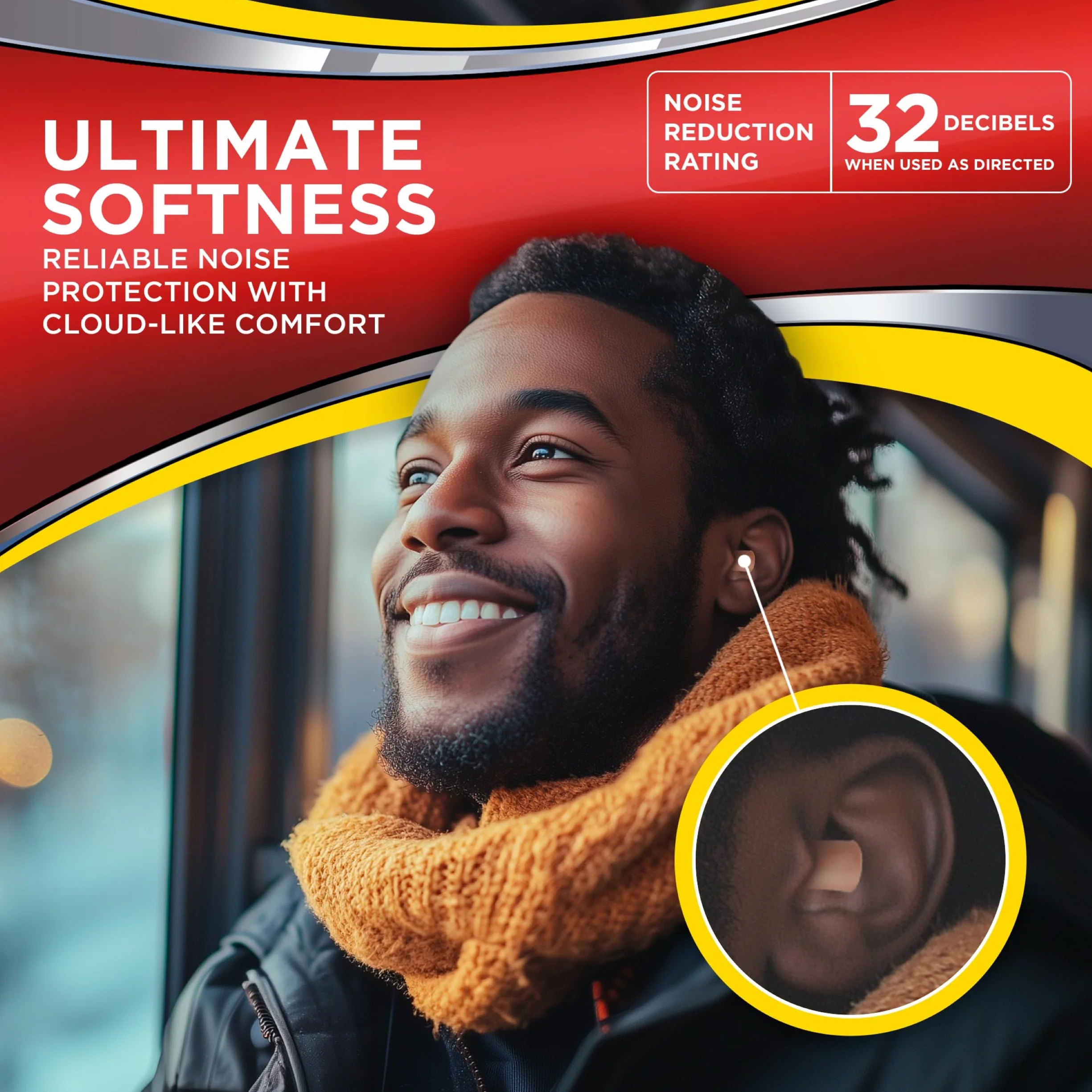 Hearos Ultimate Softness Series zatyczki do uszu, 14 par