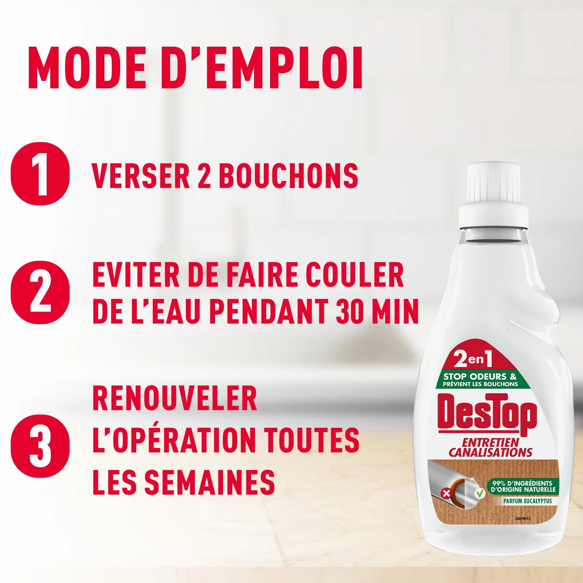 Destop Żel do pielęgnacji 750 ml