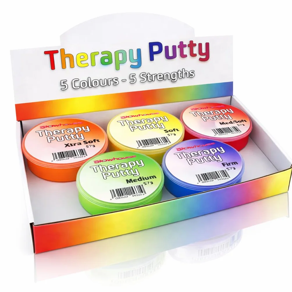 Terapeutyczny kit wyciskany zestaw 5 sztuk 57 g antystresowy dla dorosłych i dzieci