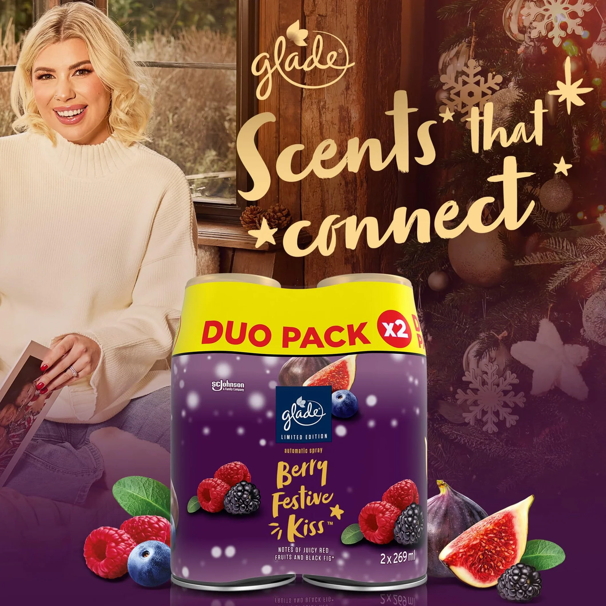 Glade Auto Refill Berry Duo Pack 2 x 269 ml