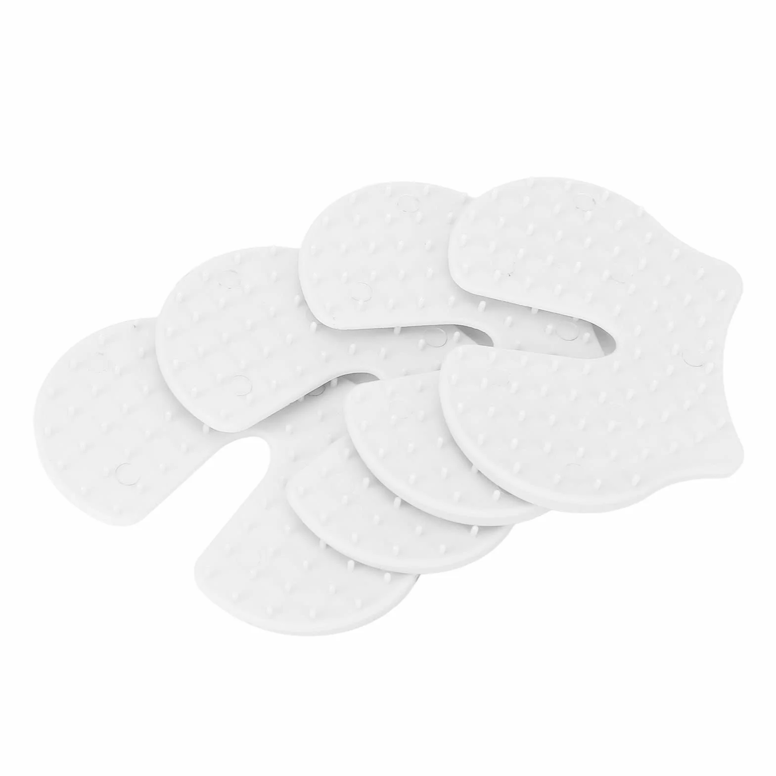 Fyearfly Reduktor bólu wielokrotnego użytku, plastikowa pomoc w szczepieniach, wspomaganie strzelania, bloki, reduktor bólu dla dzieci i dorosłych, 4 szt. (biały)