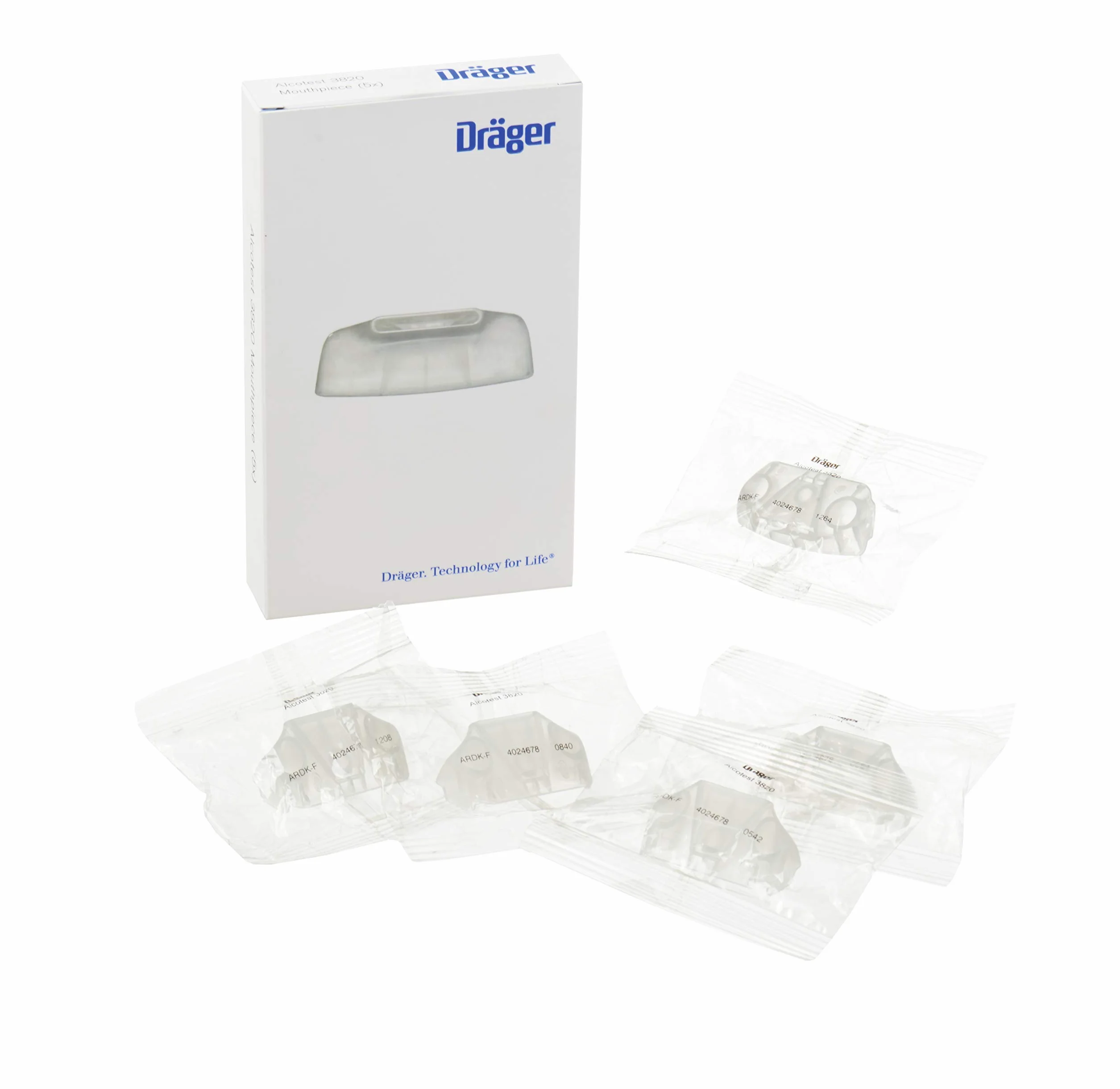 Dräger Alcotest 3820 4000 zamienne ustniki certyfikowany alkomat cyfrowy