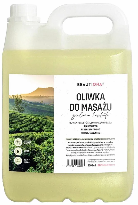 Olejek do masażu zielona herbata 5000 ml