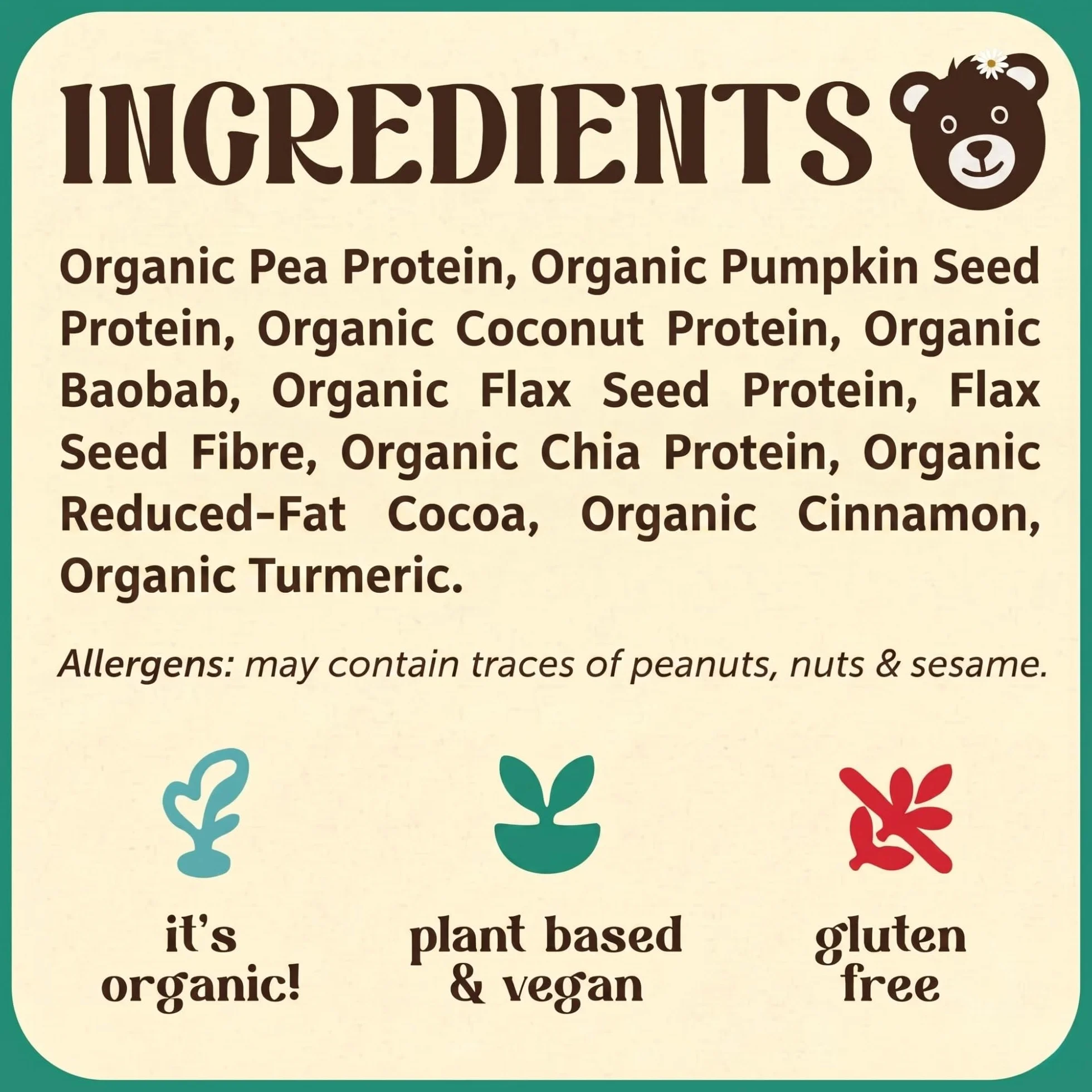 Naked Vegan Protein Powder Super Blend 2 kg