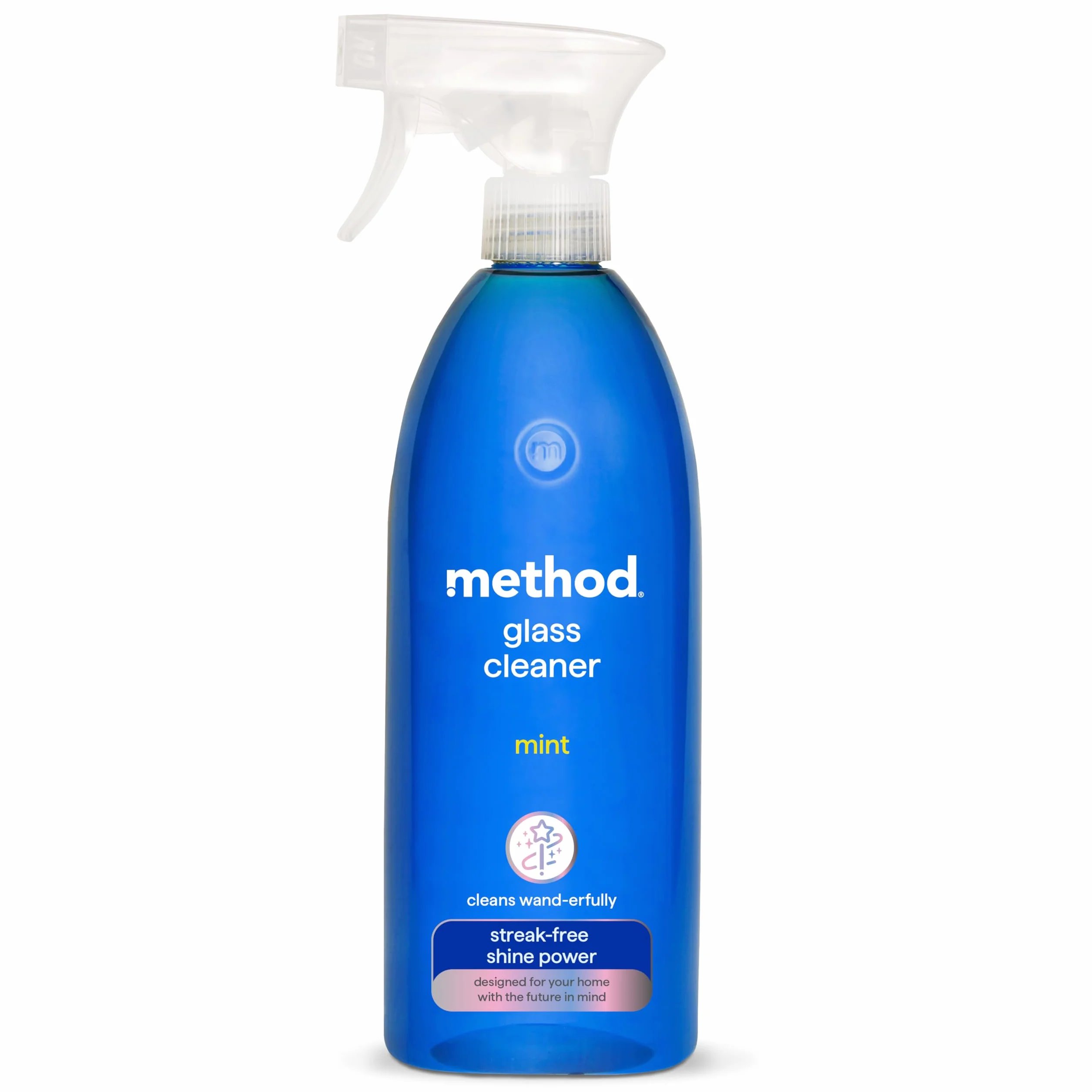 Method Spray do czyszczenia szkła, spray do okien i stali nierdzewnej, świeży i żywy zapach mięty, 1 sztuka, 828 ml