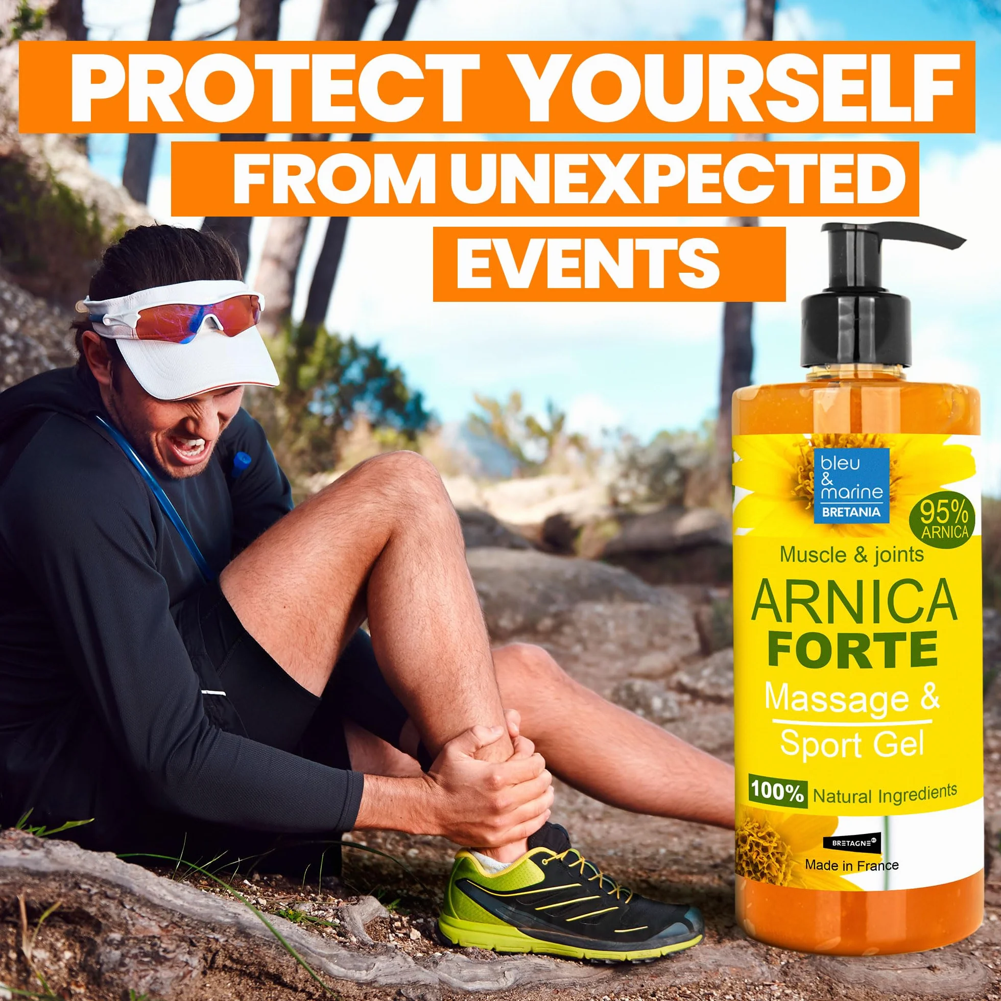 Arnica Mocny żel i koncentrat 90% organicznego ekstraktu z arniki ekologicznej. Żel do masażu mięśni i stawów. Nawilżający skórę - 3 x 200 ml