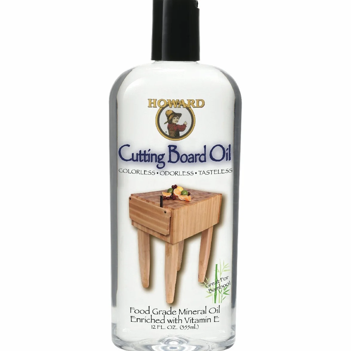 Howard BBB012 olej mineralny do desek do krojenia bezpieczny dla żywności 355 ml