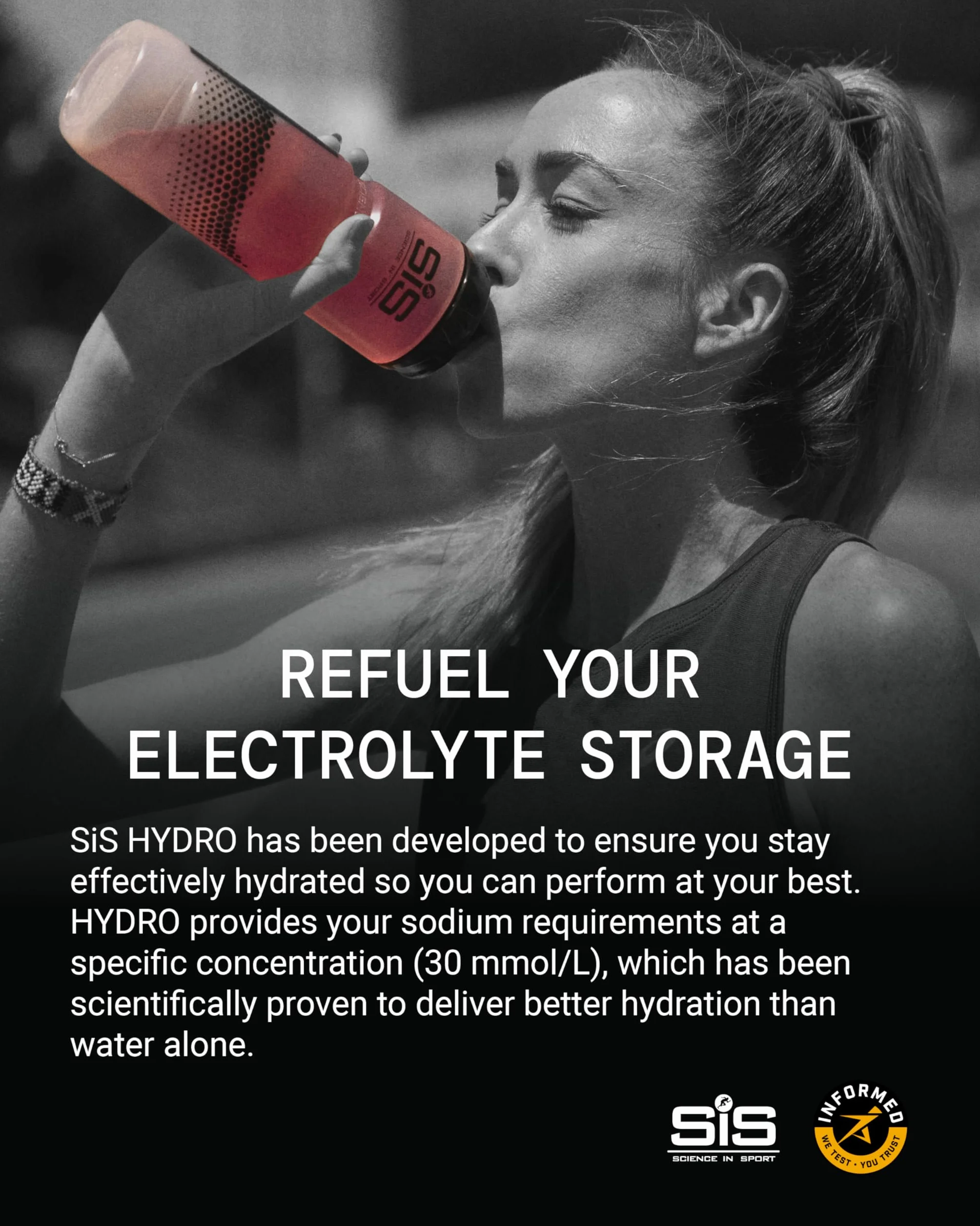 Science in Sport HYDRO tabletki elektrolitowe 160 szt. jagodowe – wegańskie i bezglutenowe, z sodem, wapniem, potasem i magnezem dla zrównoważonego gospodarki elektrolitowej