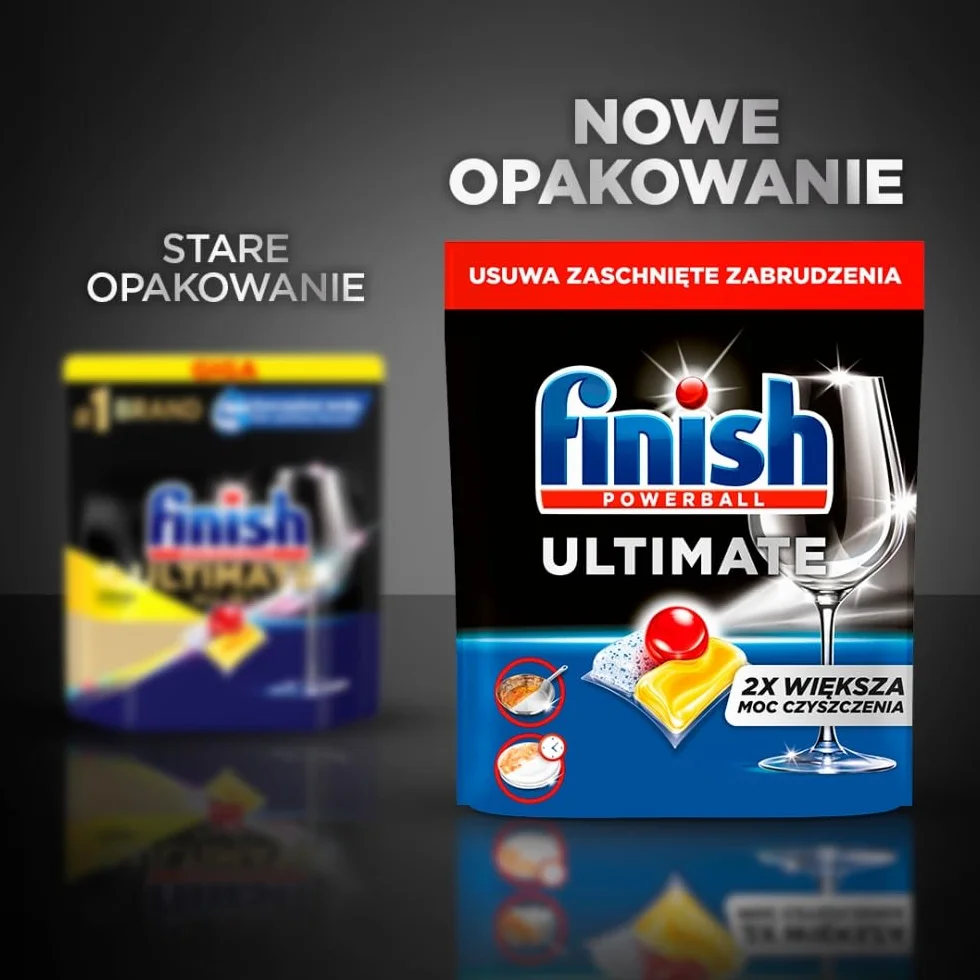 Kapsułki do zmywarki FINISH Ultimate All in 1 Lemon 100 szt
