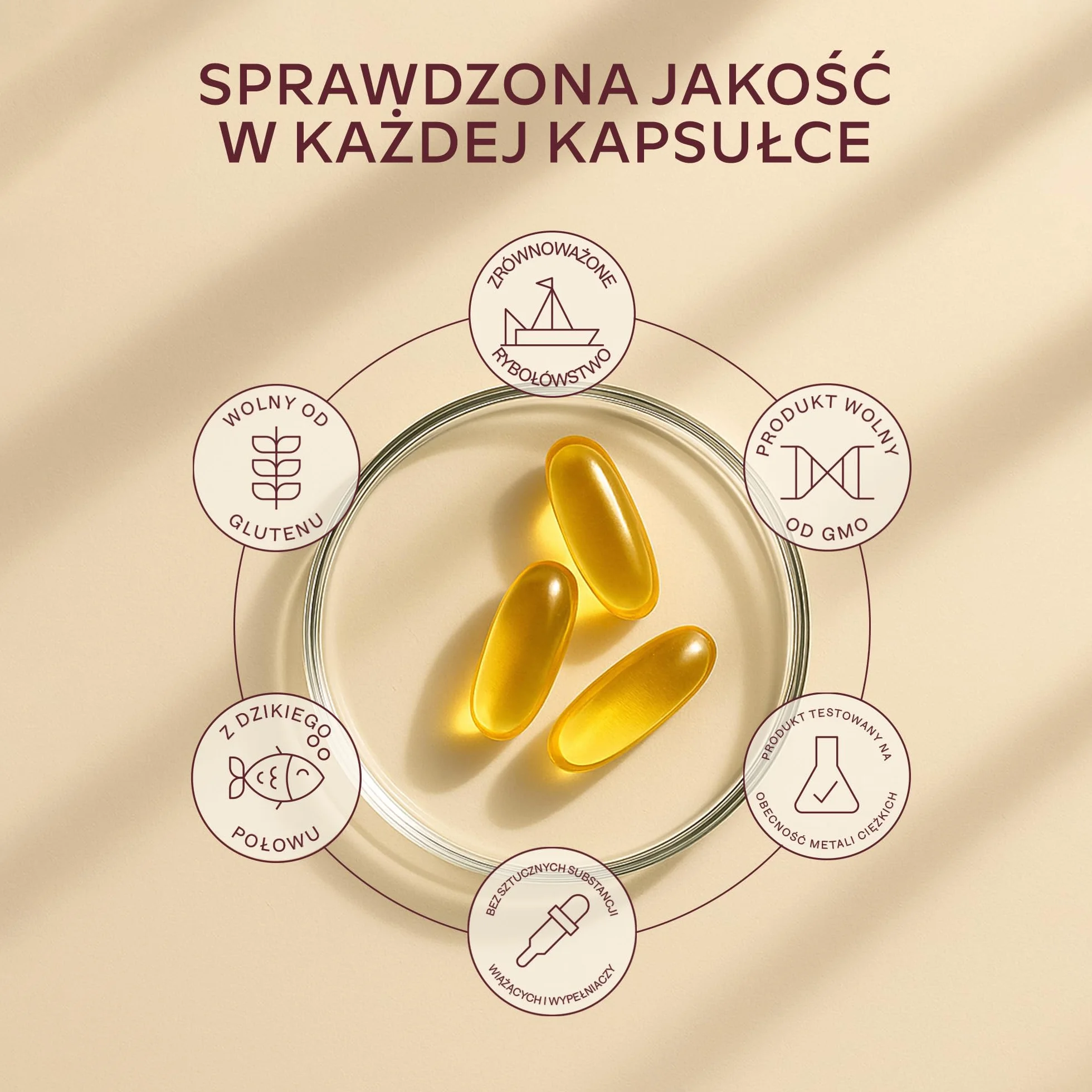 Omega 3 kapsułki o wysokiej dawce – 2000 mg oleju z ryb na dzień (2 kapsułki) – 1000 mg EPA + 500 mg DHA na dzień – skuteczne kwasy tłuszczowe omega-3 – zrównoważony połów – 120 kapsułek – na 60 dni