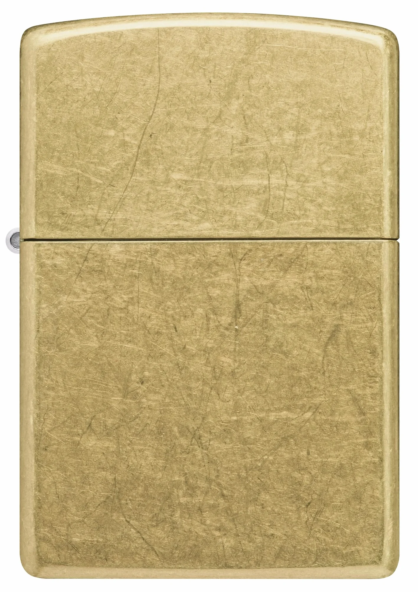 Zippo Street Brass Zapalniczka Sztormowa, Mosiądz, Wiatroodporna, Wielokrotnego Użytku, Wyprodukowana w USA