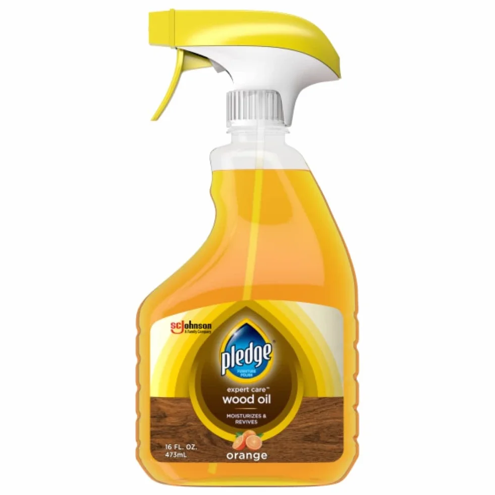 Johnson Wax Pledge Revitalizing Oil M-belpolitur Orange Oil 16 Oz 6er Pack