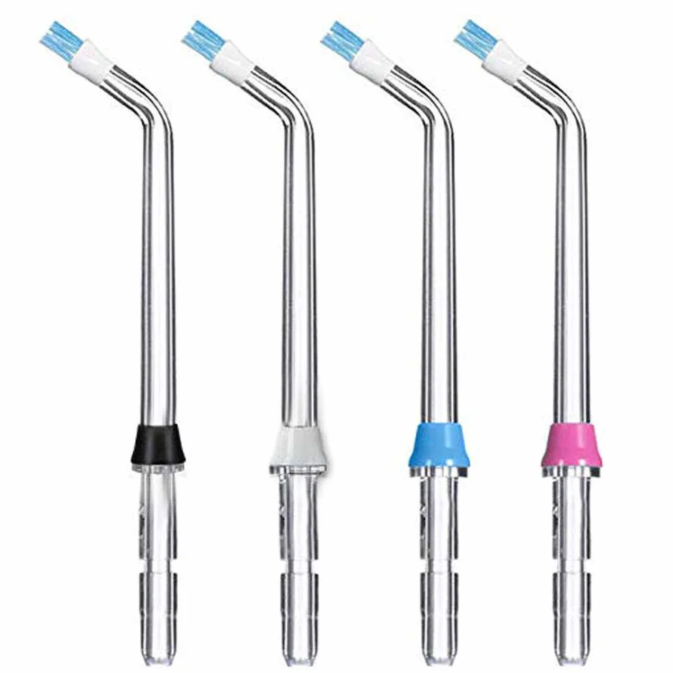 Końcówki zamienne Plaque Seeker kompatybilne z Waterpik WP-100 WP-250 WP-400 WP-660, 4 sztuki