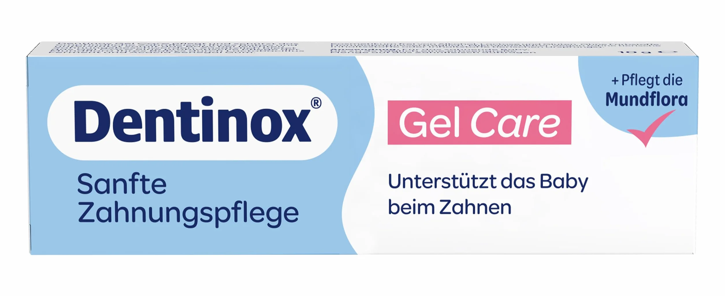 Dentinox Gel Care 10 g delikatna pielęgnacja dziąseł podczas ząbkowania