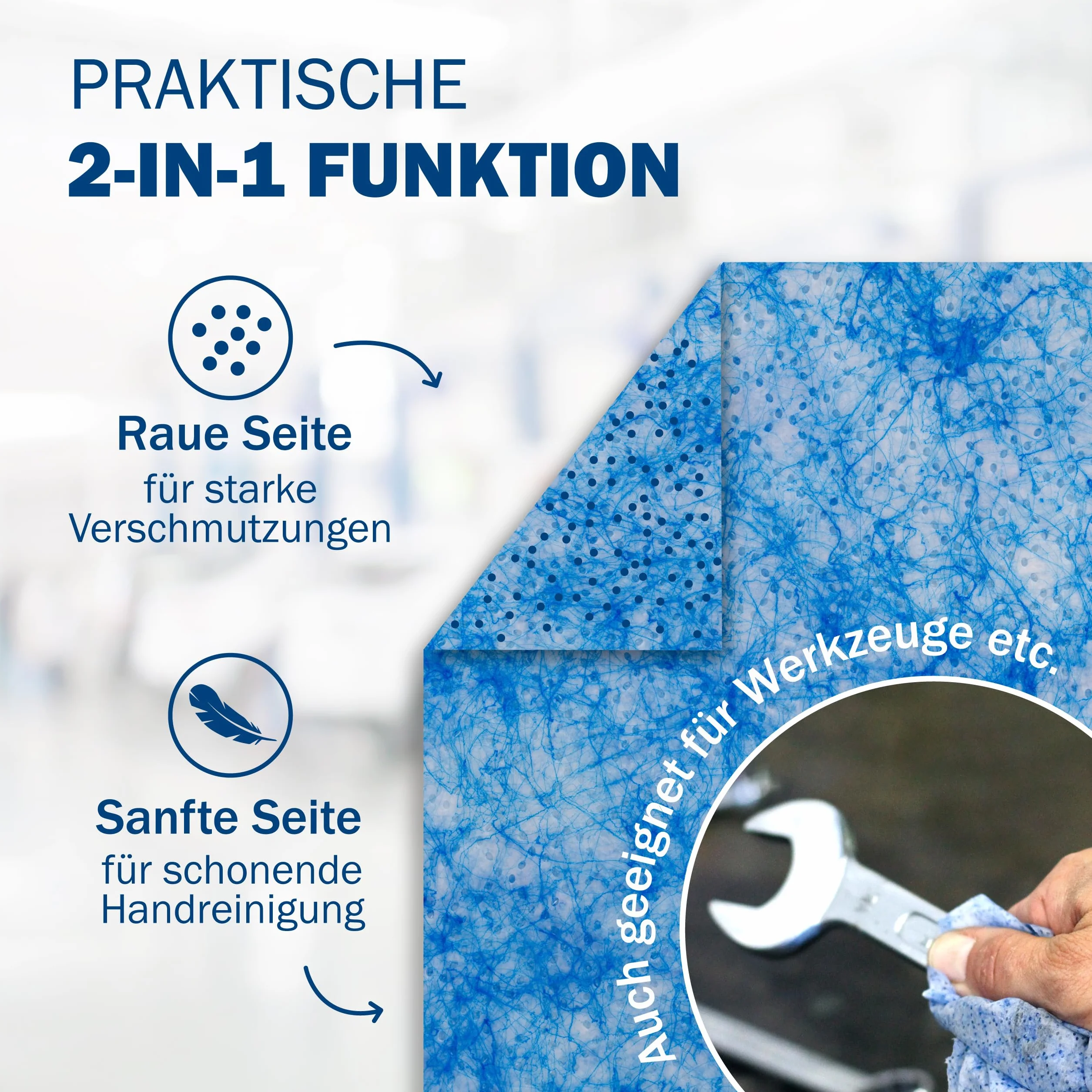 SCRUBS in-a-Bucket oryginalne chusteczki do czyszczenia, warsztatowe wilgotne chusteczki 72 sztuki w pudełku