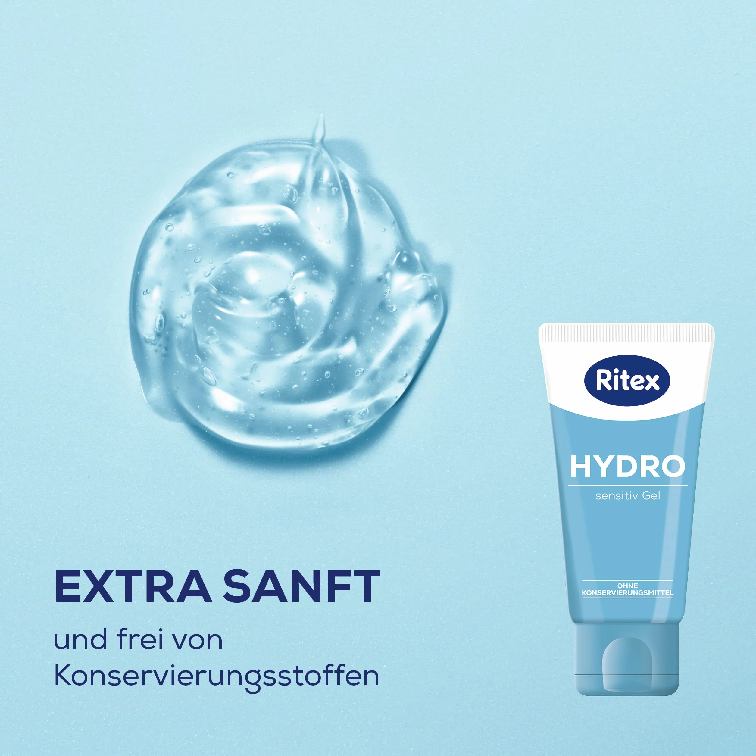 Ritex Żel HYDRO Sensitiv Lubrykant na bazie wody 100 ml Made in Germany