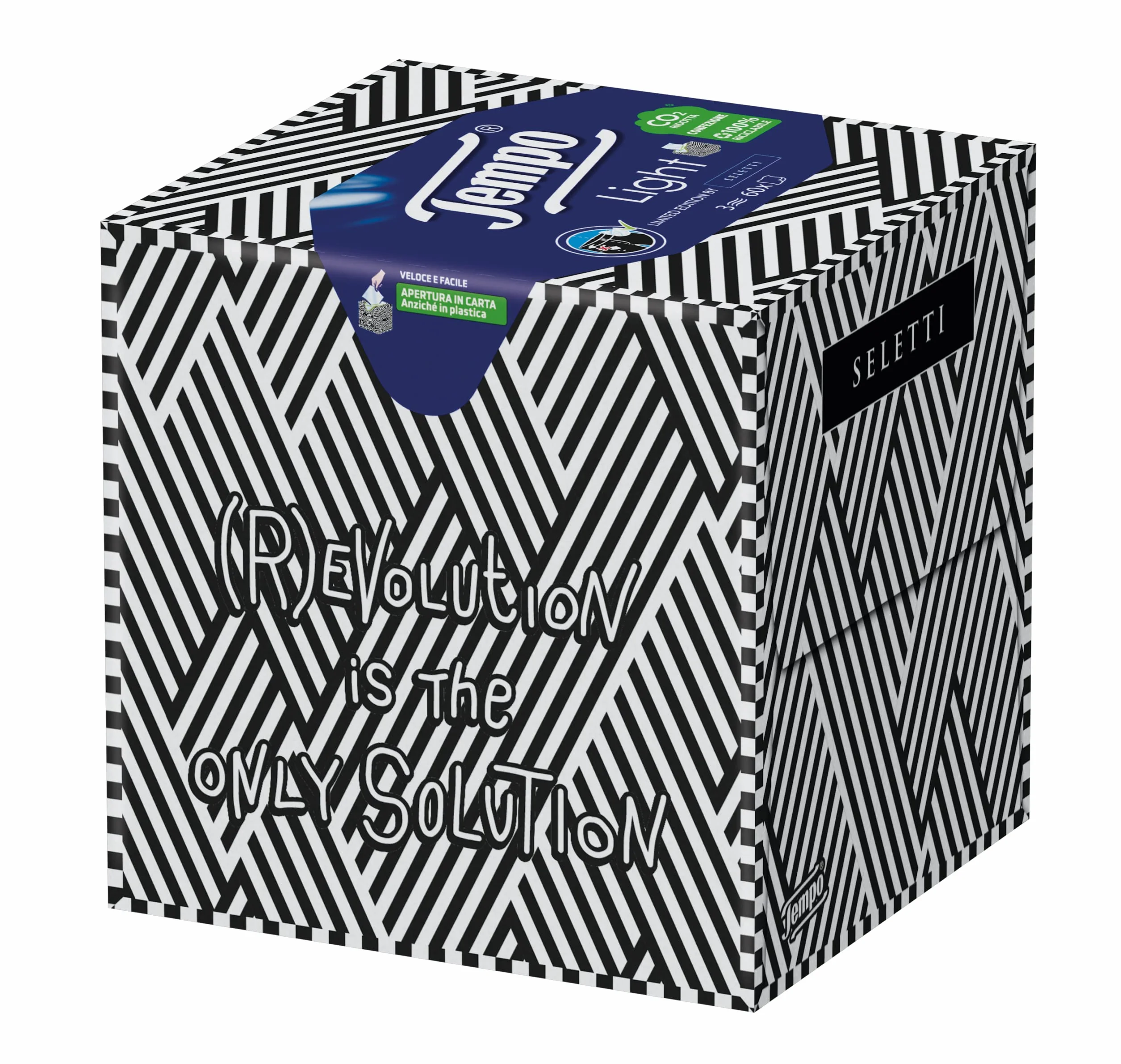 Tempo 40 Chusteczki Biały 12 x 60 szt.