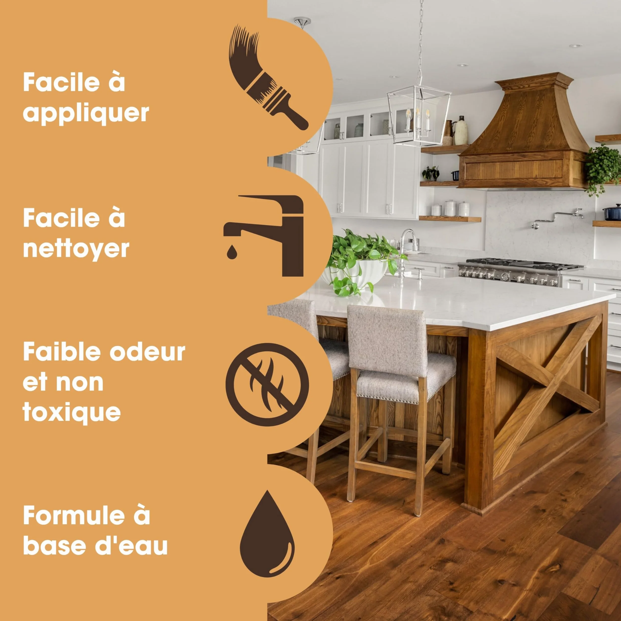 Furniture Clinic Pre-Stain odżywka do drewna, na bazie wody, do użytku wewnątrz i na zewnątrz, bezzapachowa i nietoksyczna, do użycia przed barwieniem drewna, 250 ml