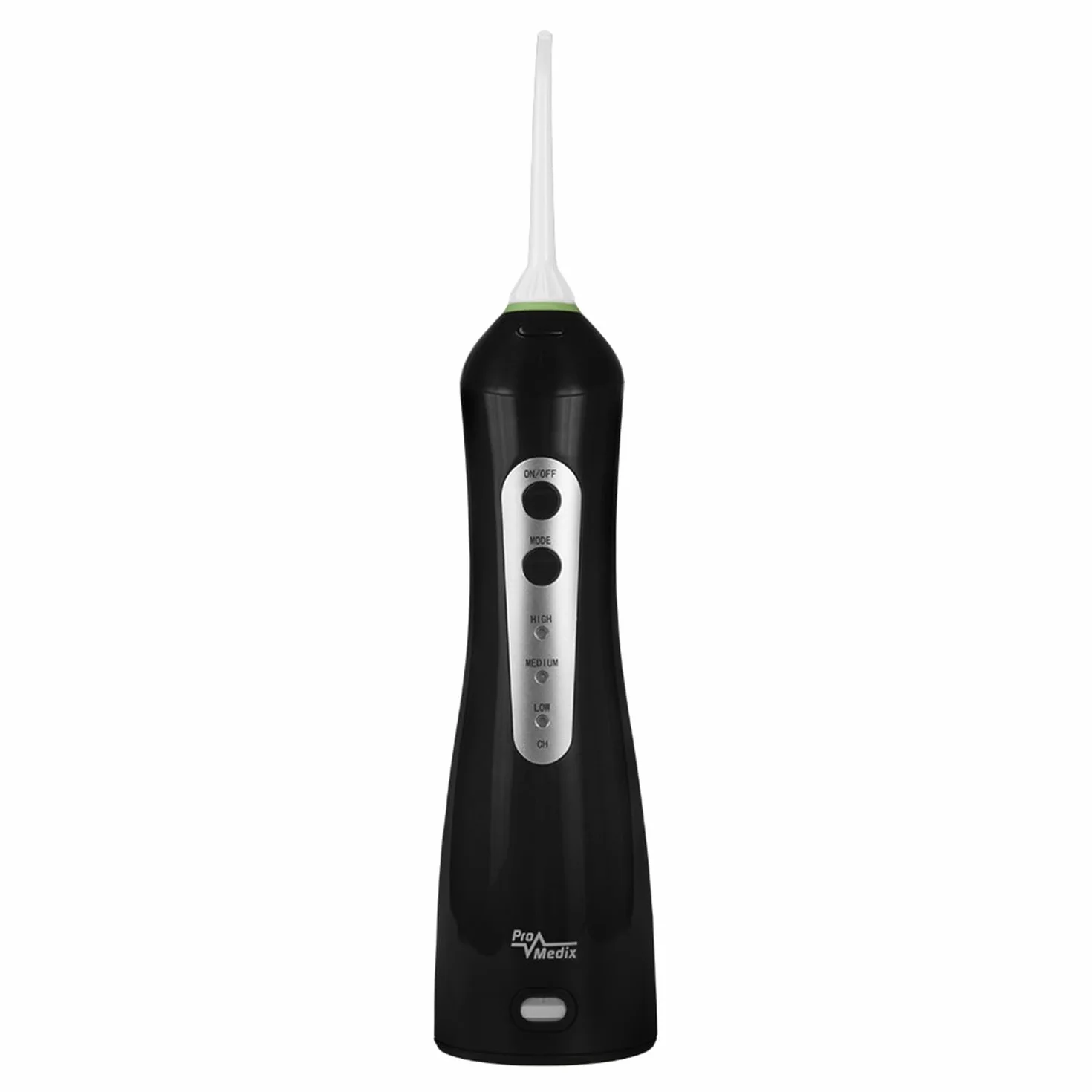 ProMedix PR-770W Irygator Bezprzewodowy 8,5 Bar IPX7 USB Czyszczenie i Masaż Dziąseł Czyszczenie Aparatów (Czarny)