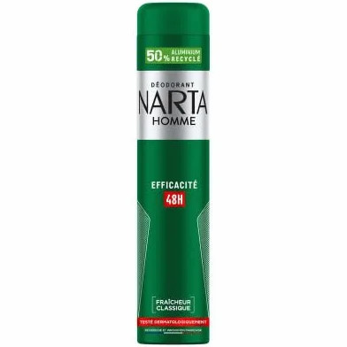 Narta Homme Freshness Classic 48H Dezodorant Spray 200 ml - długotrwała świeżość