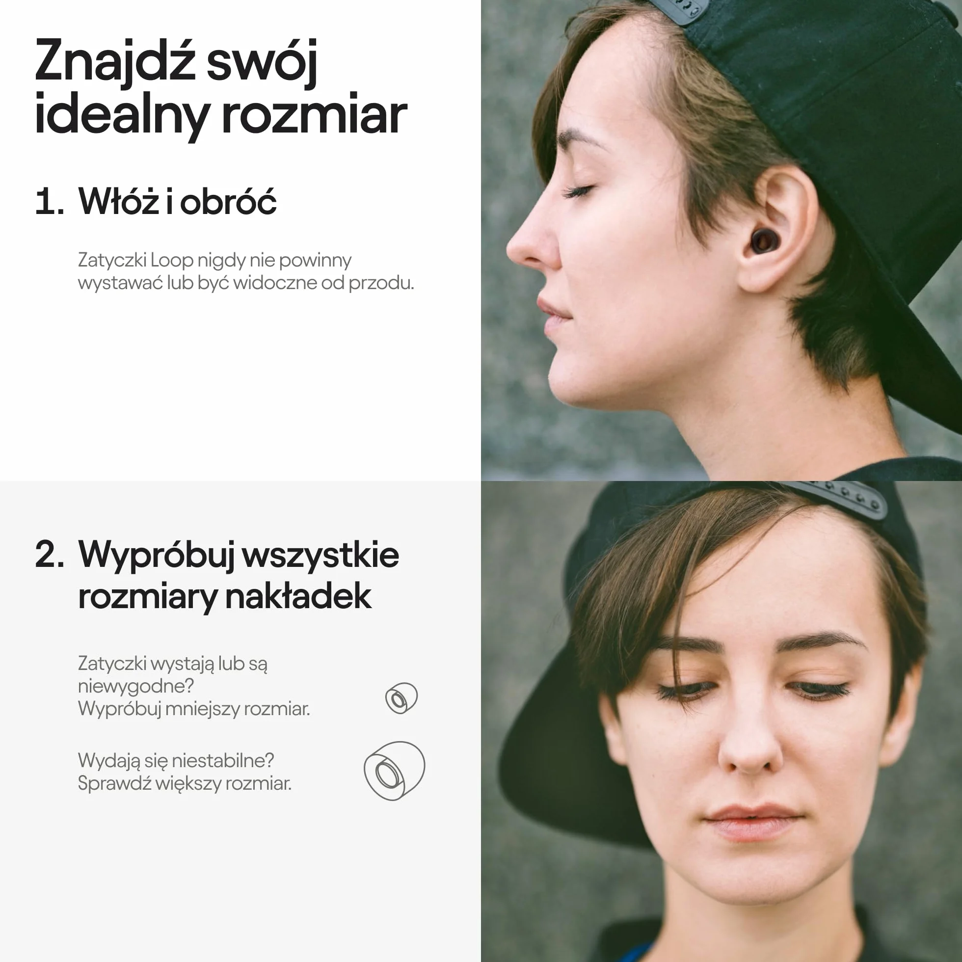 Loop Experience Equinox zatyczki do uszu – wysokiej jakości zatyczki do uszu wielokrotnego użytku, kolorowa ochrona słuchu, do muzyki i wydarzeń, czułość ostrości i hałasu, możliwość dostosowania